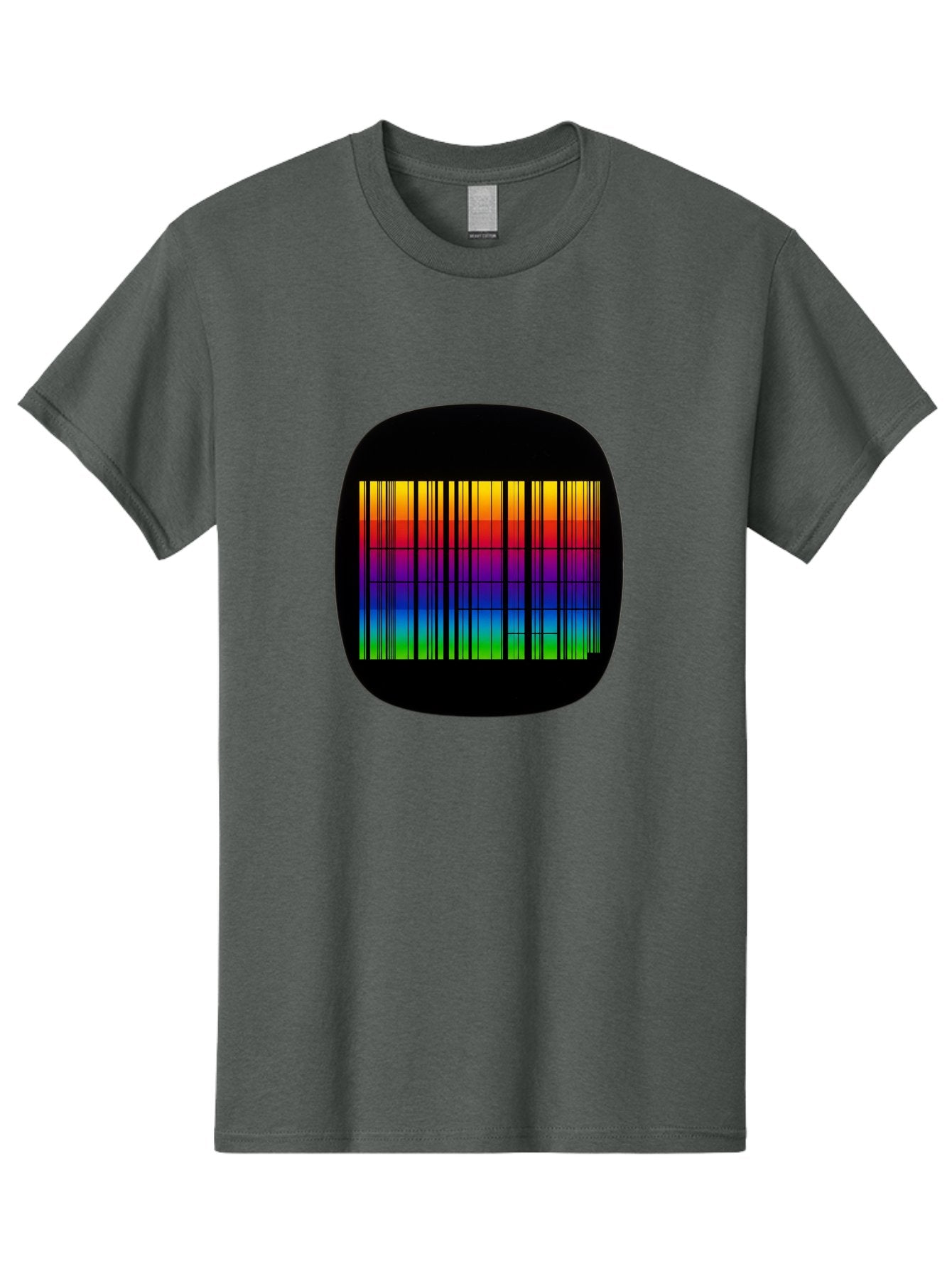 Barcode-Tv-Screen Men'S Graphic Tee, 100% Cotton, Comfortable Casual Summer Wear, Machine Washable, Vintage Camera, Old Camera, Antique Camera, Black Camera, Classic Photography, Photography Equipment, Nostalgic Device, Film Camera, Camera Art Bah551 15