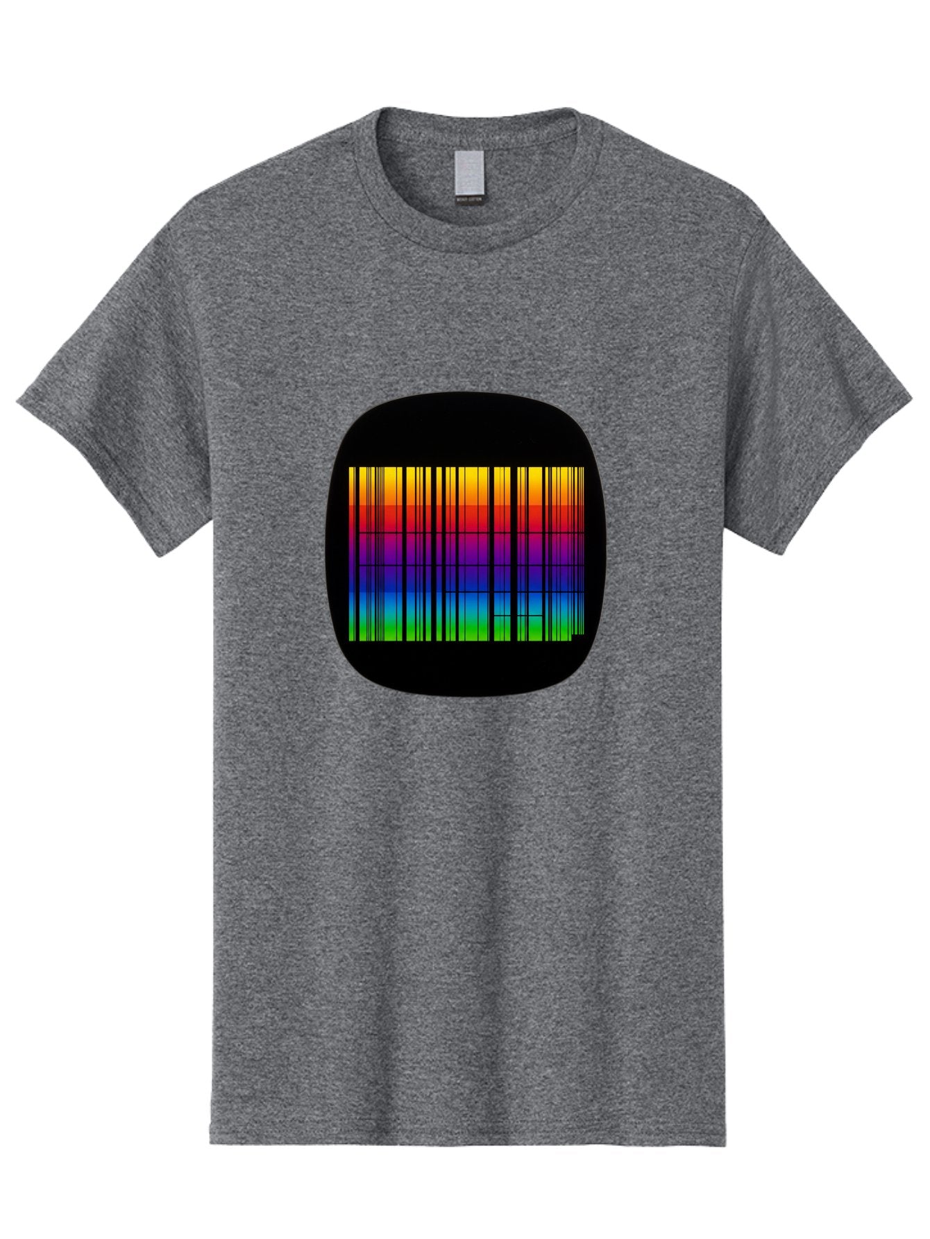 Barcode-Tv-Screen Men'S Graphic Tee, 100% Cotton, Comfortable Casual Summer Wear, Machine Washable, Vintage Camera, Old Camera, Antique Camera, Black Camera, Classic Photography, Photography Equipment, Nostalgic Device, Film Camera, Camera Art Bah551 6