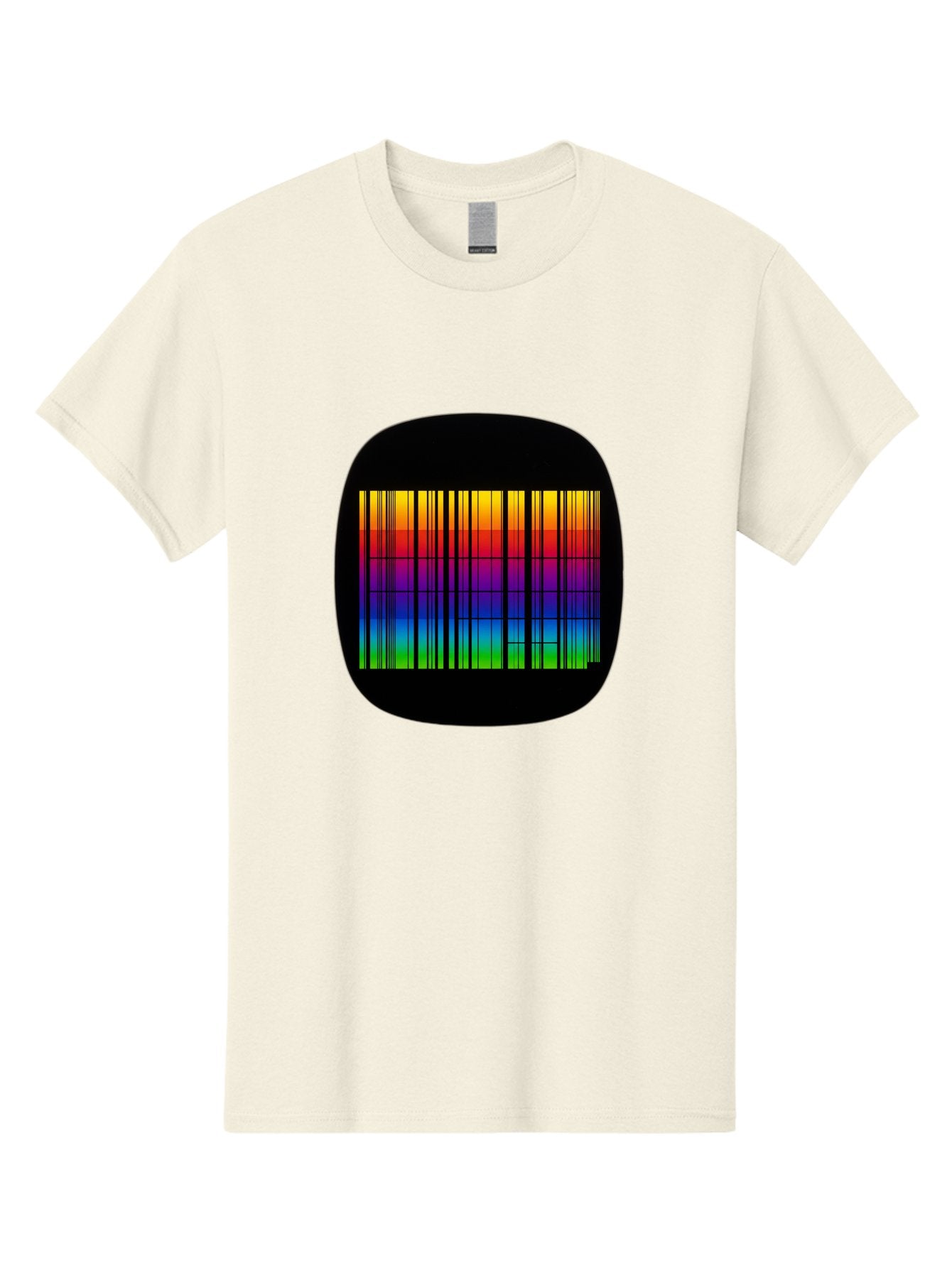 Barcode-Tv-Screen Men'S Graphic Tee, 100% Cotton, Comfortable Casual Summer Wear, Machine Washable, Vintage Camera, Old Camera, Antique Camera, Black Camera, Classic Photography, Photography Equipment, Nostalgic Device, Film Camera, Camera Art Bah551