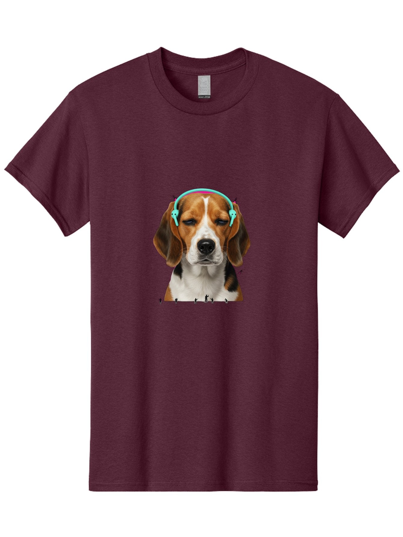 Beagle-Headphones Men'S Graphic Tee, 100% Cotton, Comfortable Casual Summer Wear, Machine Washable, Vintage Camera, Old Camera, Antique Camera, Black Camera, Classic Photography, Photography Equipment, Nostalgic Device, Film Camera, Camera Art Bah566 14