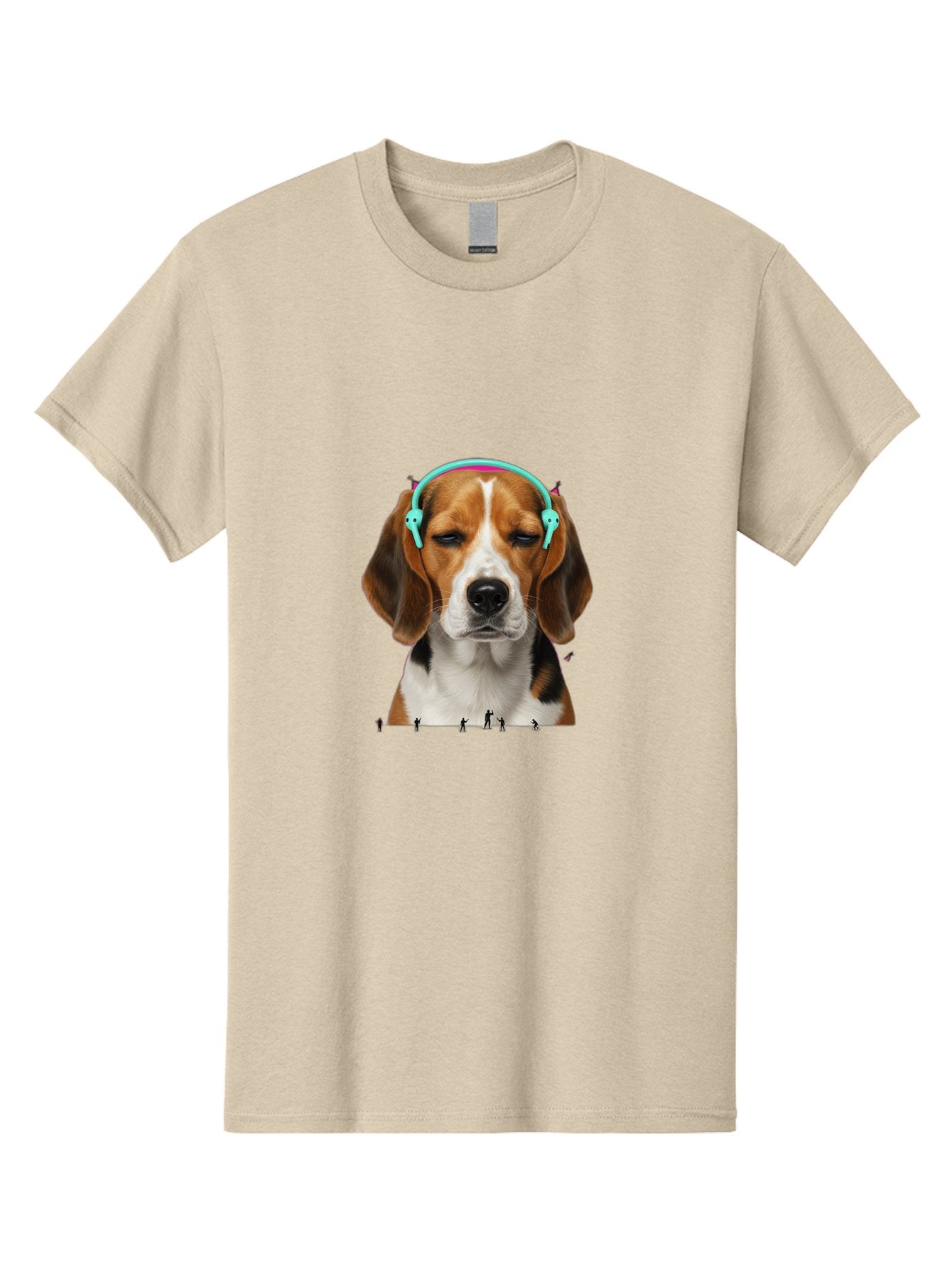Beagle-Headphones Men'S Graphic Tee, 100% Cotton, Comfortable Casual Summer Wear, Machine Washable, Vintage Camera, Old Camera, Antique Camera, Black Camera, Classic Photography, Photography Equipment, Nostalgic Device, Film Camera, Camera Art Bah566 12