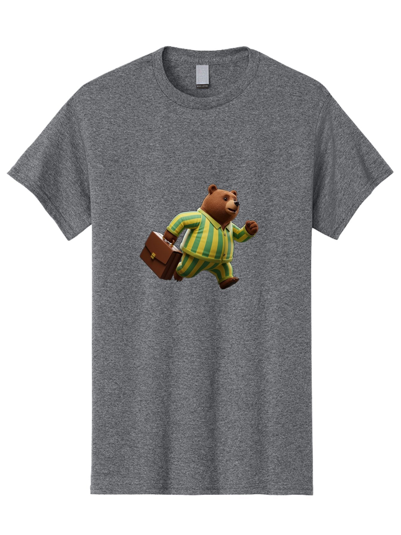 Bear-In-Pajamas-5 Men'S Graphic Tee, 100% Cotton, Comfortable Casual Summer Wear, Machine Washable, Vintage Camera, Old Camera, Antique Camera, Black Camera, Classic Photography, Photography Equipment, Nostalgic Device, Film Camera, Camera Art Bah573 8