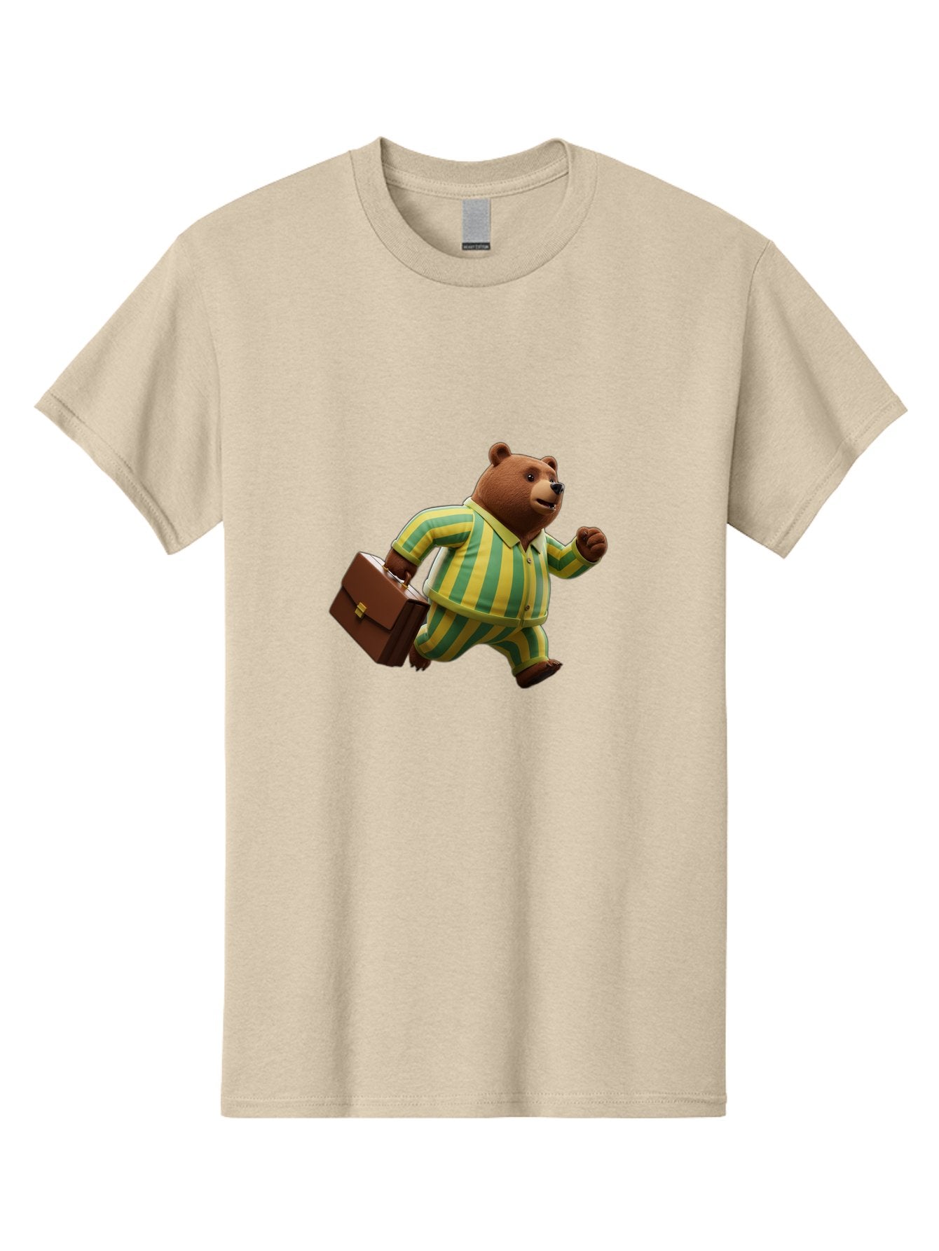 Bear-In-Pajamas-5 Men'S Graphic Tee, 100% Cotton, Comfortable Casual Summer Wear, Machine Washable, Vintage Camera, Old Camera, Antique Camera, Black Camera, Classic Photography, Photography Equipment, Nostalgic Device, Film Camera, Camera Art Bah573 13