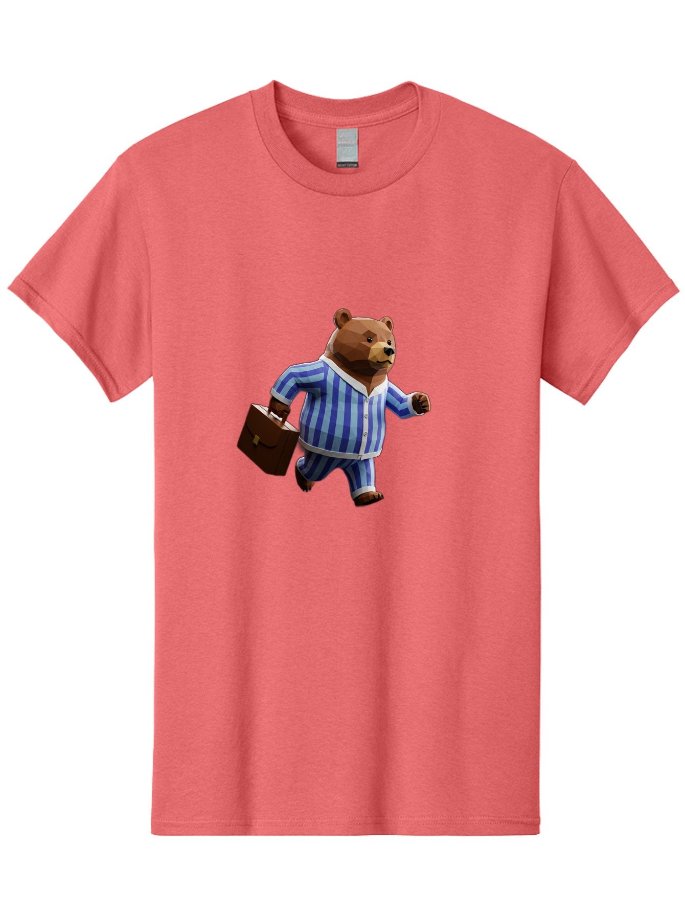 Bear-In-Pajamas-8 Men'S Graphic Tee, 100% Cotton, Comfortable Casual Summer Wear, Machine Washable, Vintage Camera, Old Camera, Antique Camera, Black Camera, Classic Photography, Photography Equipment, Nostalgic Device, Film Camera, Camera Art Bah576 3