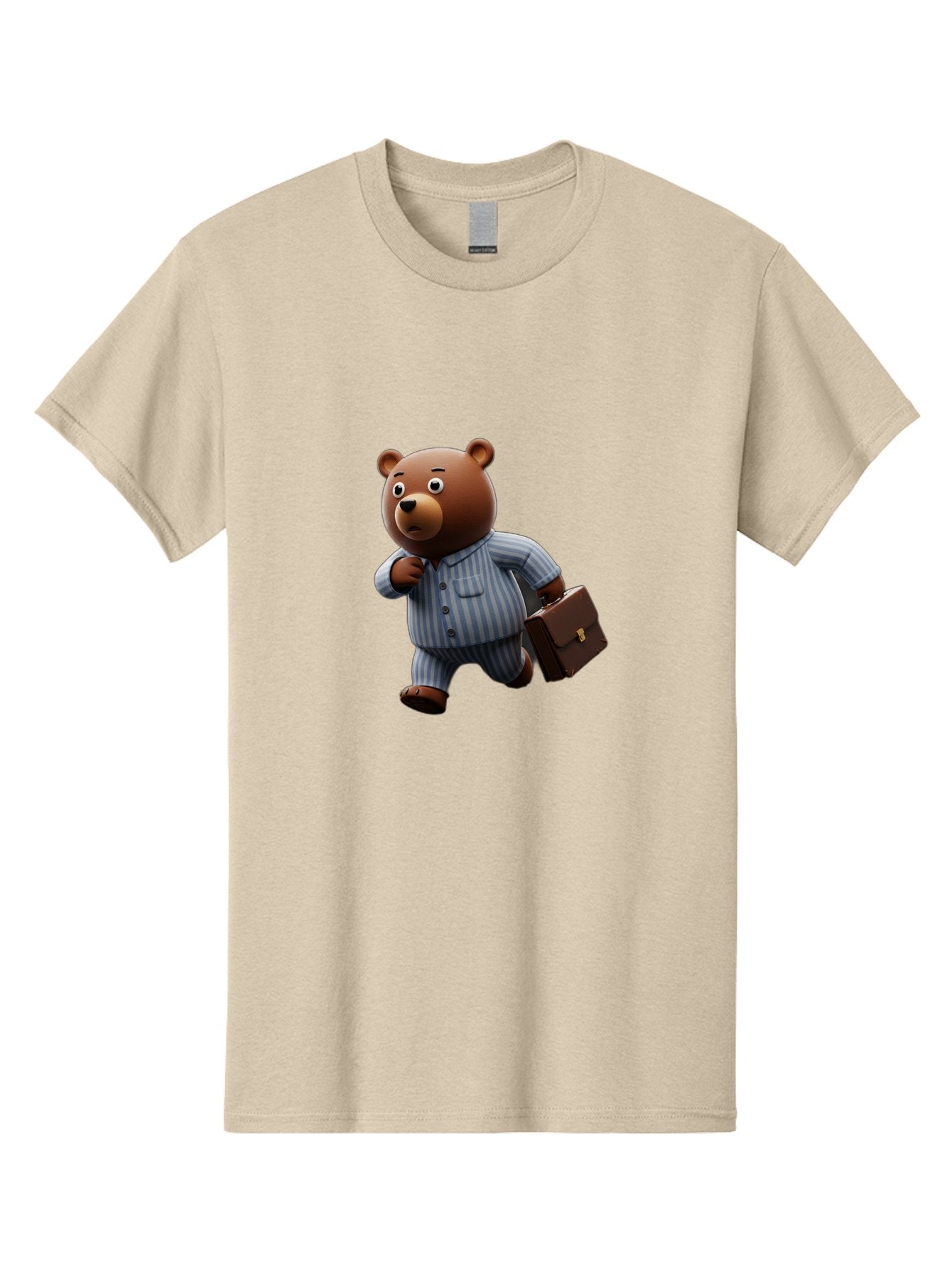 Bear-In-Pajamas-9 Men'S Graphic Tee, 100% Cotton, Comfortable Casual Summer Wear, Machine Washable, Vintage Camera, Old Camera, Antique Camera, Black Camera, Classic Photography, Photography Equipment, Nostalgic Device, Film Camera, Camera Art Bah577 8