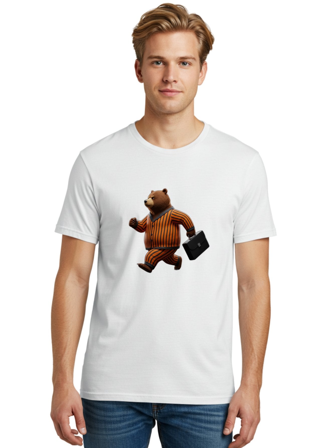 Bear-In-Striped-Pajamas Men'S Graphic Tee, 100% Cotton, Comfortable Casual Summer Wear, Machine Washable, Vintage Camera, Old Camera, Antique Camera, Black Camera, Classic Photography, Photography Equipment, Nostalgic Device, Film Camera, Bah584 24