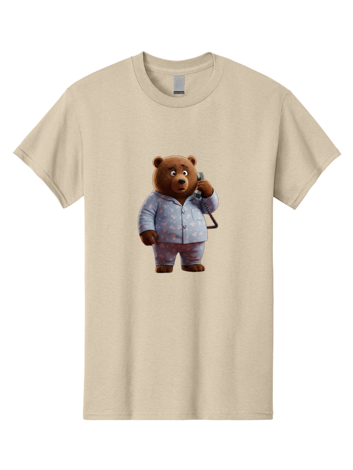 Bear-On-Phone Men'S Graphic Tee, 100% Cotton, Comfortable Casual Summer Wear, Machine Washable, Vintage Camera, Old Camera, Antique Camera, Black Camera, Classic Photography, Photography Equipment, Nostalgic Device, Film Camera, Camera Art Bah586 7