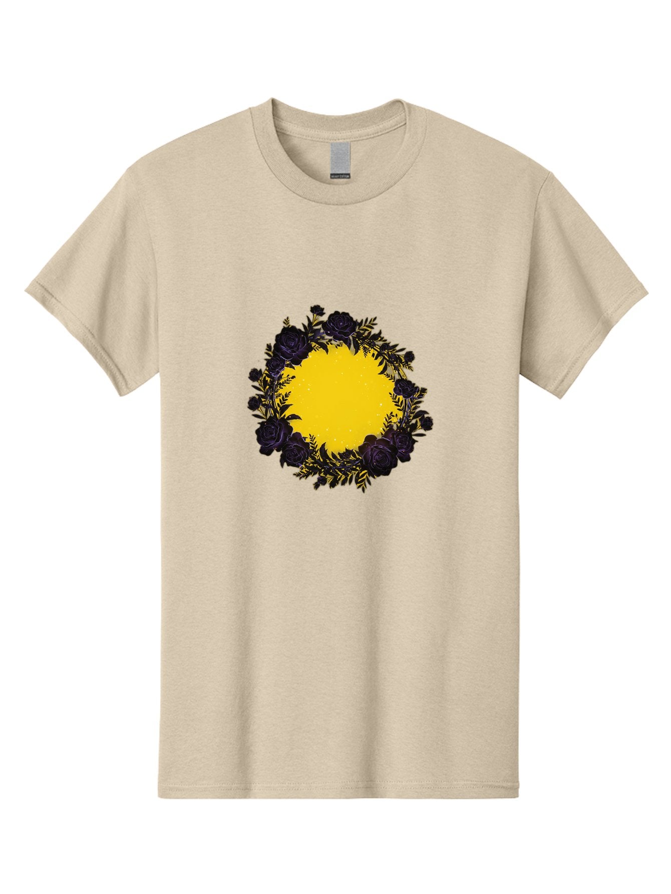 Black-Roses-Wreath Men'S Graphic Tee, 100% Cotton, Comfortable Casual Summer Wear, Machine Washable, Vintage Camera, Old Camera, Antique Camera, Black Camera, Classic Photography, Photography Equipment, Nostalgic Device, Film Camera, Bah595 6