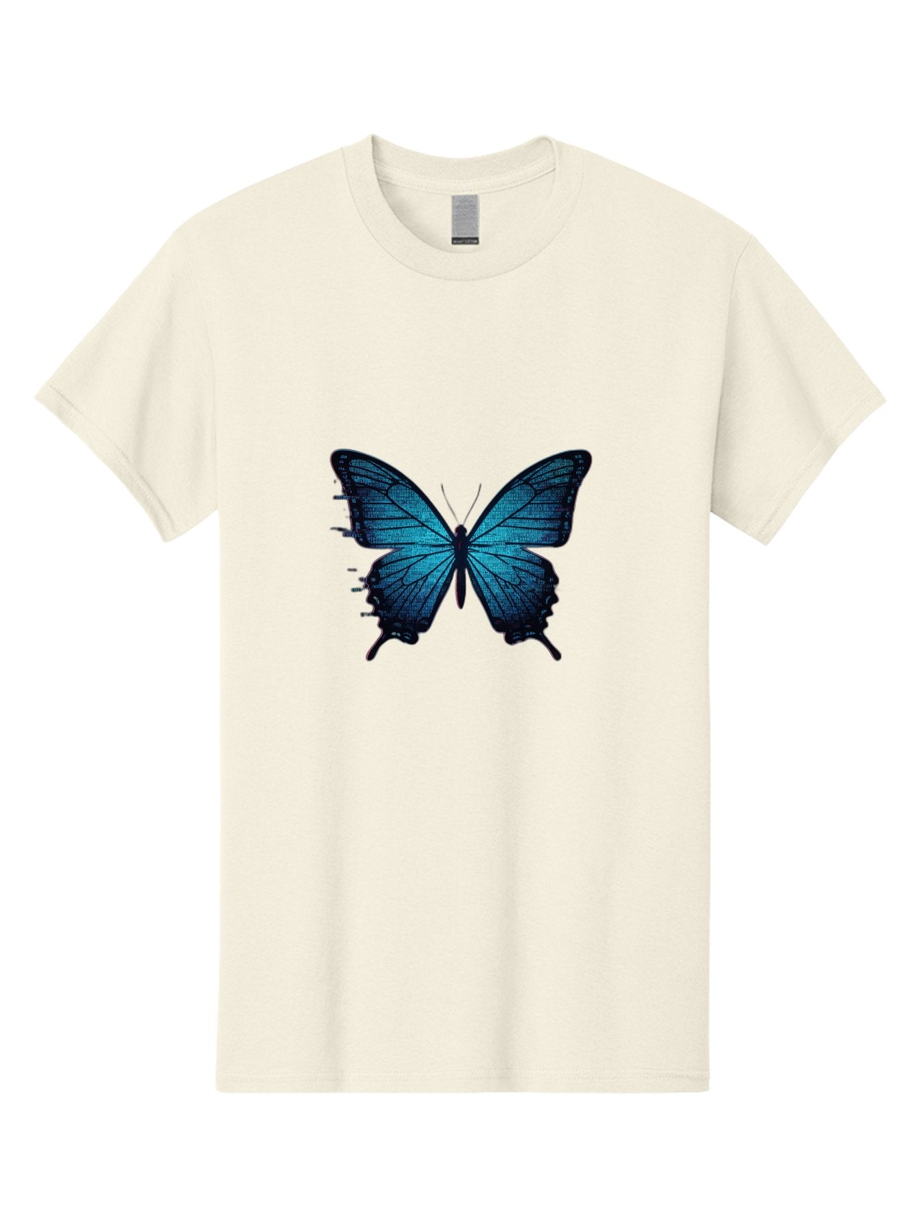Blue-Butterfly-4 Men'S Graphic Tee, 100% Cotton, Comfortable Casual Summer Wear, Machine Washable, Vintage Camera, Old Camera, Antique Camera, Black Camera, Classic Photography, Photography Equipment, Nostalgic Device, Film Camera, Camera Art Bah599 12