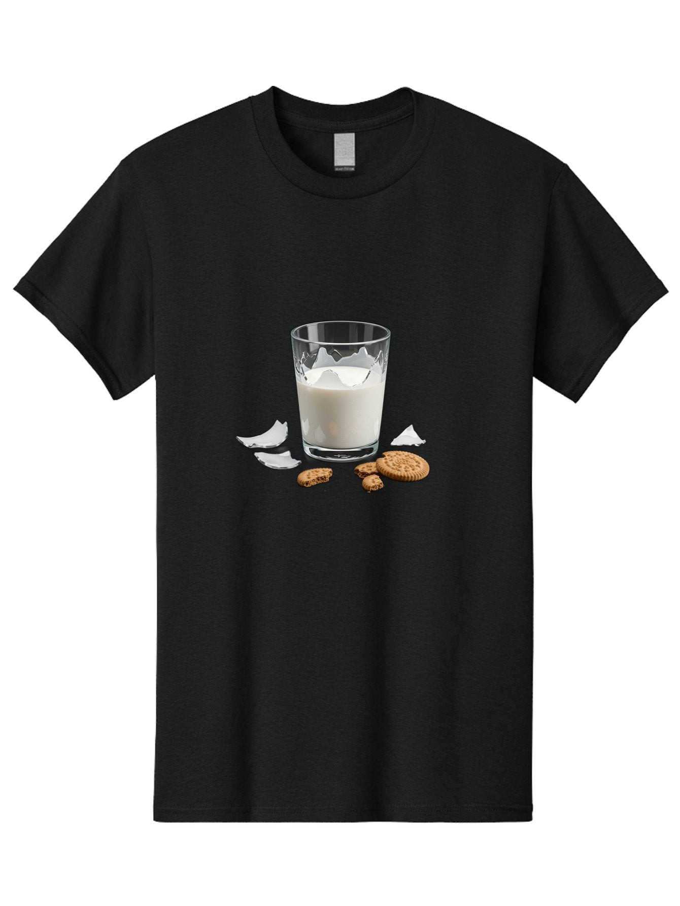 Broken-Glass-Of-Milk-Cookies Men'S Graphic Tee, 100% Cotton, Comfortable Casual Summer Wear, Machine Washable, Vintage Camera, Old Camera, Antique Camera, Black Camera, Classic Photography, Photography Equipment, Nostalgic Device, Film Camera, Bah609 14