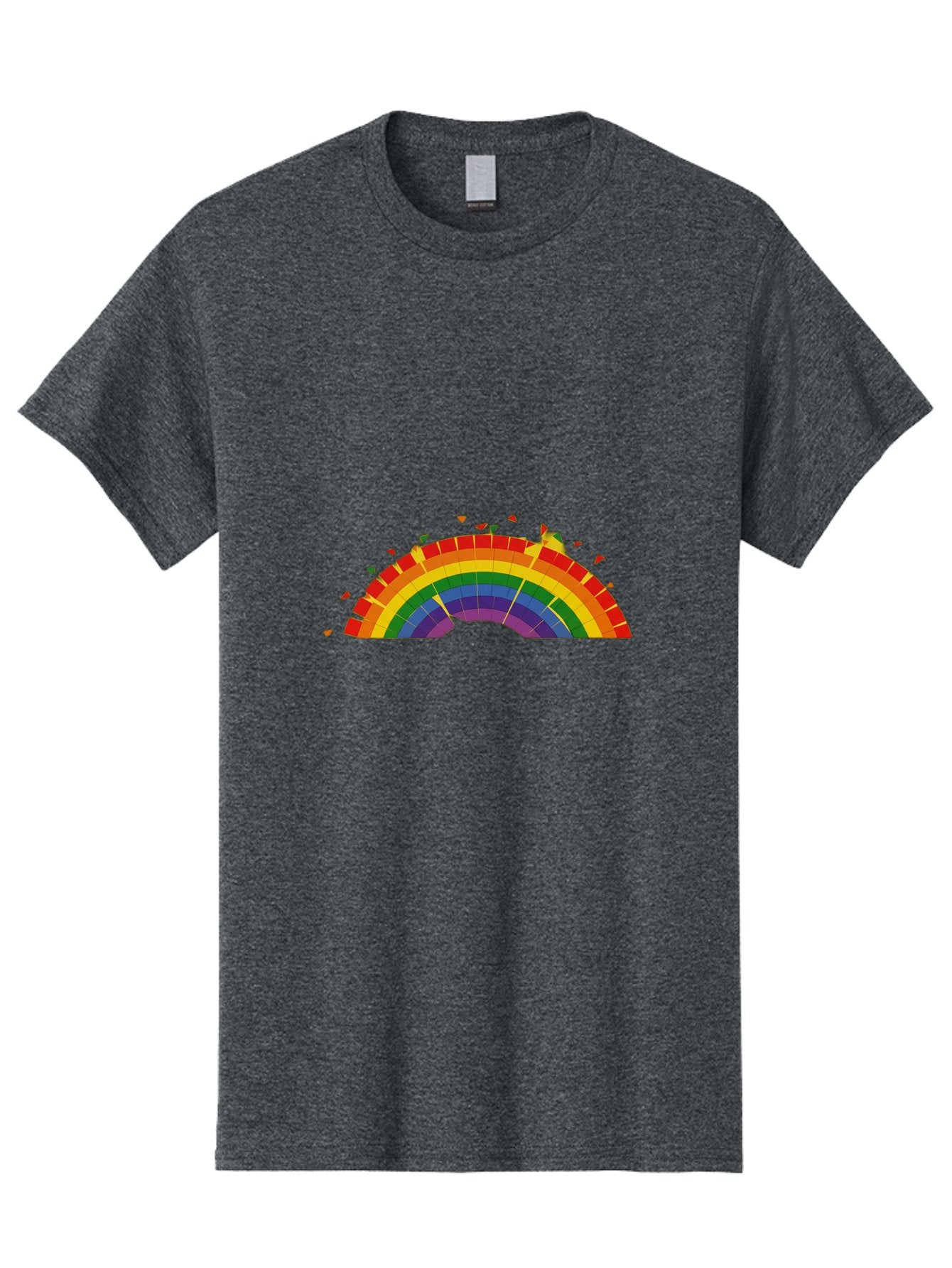 Broken-Rainbow Men'S Graphic Tee, 100% Cotton, Comfortable Casual Summer Wear, Machine Washable, Vintage Camera, Old Camera, Antique Camera, Black Camera, Classic Photography, Photography Equipment, Nostalgic Device, Film Camera, Camera Art Bah610 7