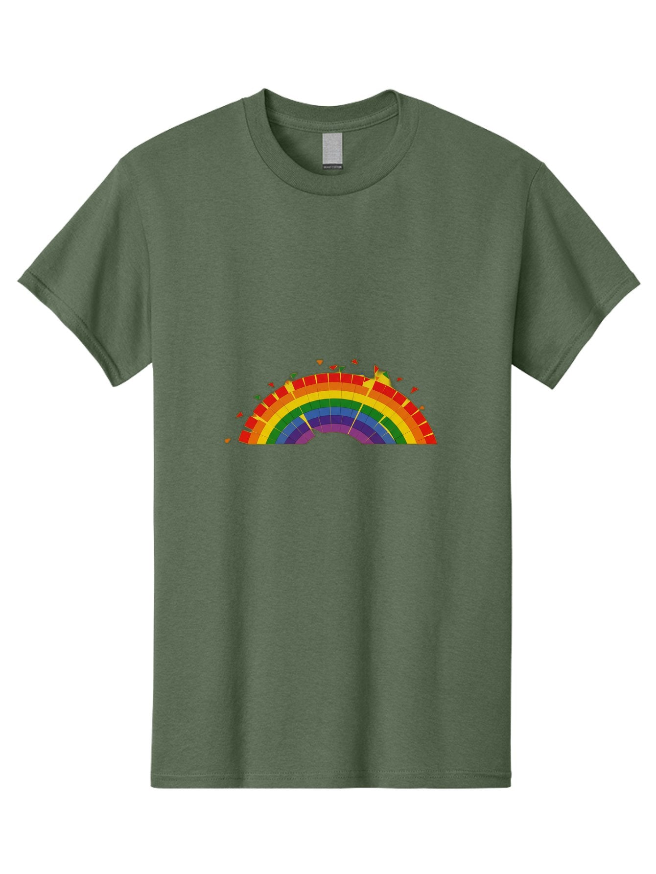 Broken-Rainbow Men'S Graphic Tee, 100% Cotton, Comfortable Casual Summer Wear, Machine Washable, Vintage Camera, Old Camera, Antique Camera, Black Camera, Classic Photography, Photography Equipment, Nostalgic Device, Film Camera, Camera Art Bah610 8