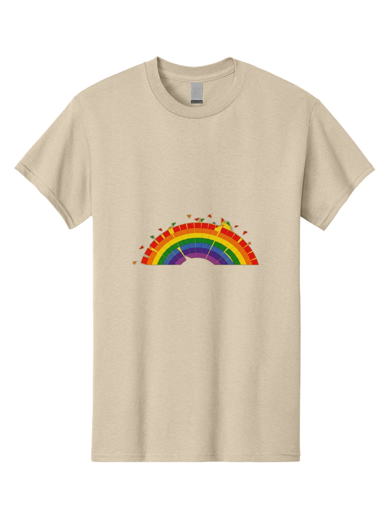 Broken-Rainbow Men'S Graphic Tee, 100% Cotton, Comfortable Casual Summer Wear, Machine Washable, Vintage Camera, Old Camera, Antique Camera, Black Camera, Classic Photography, Photography Equipment, Nostalgic Device, Film Camera, Camera Art Bah610 13