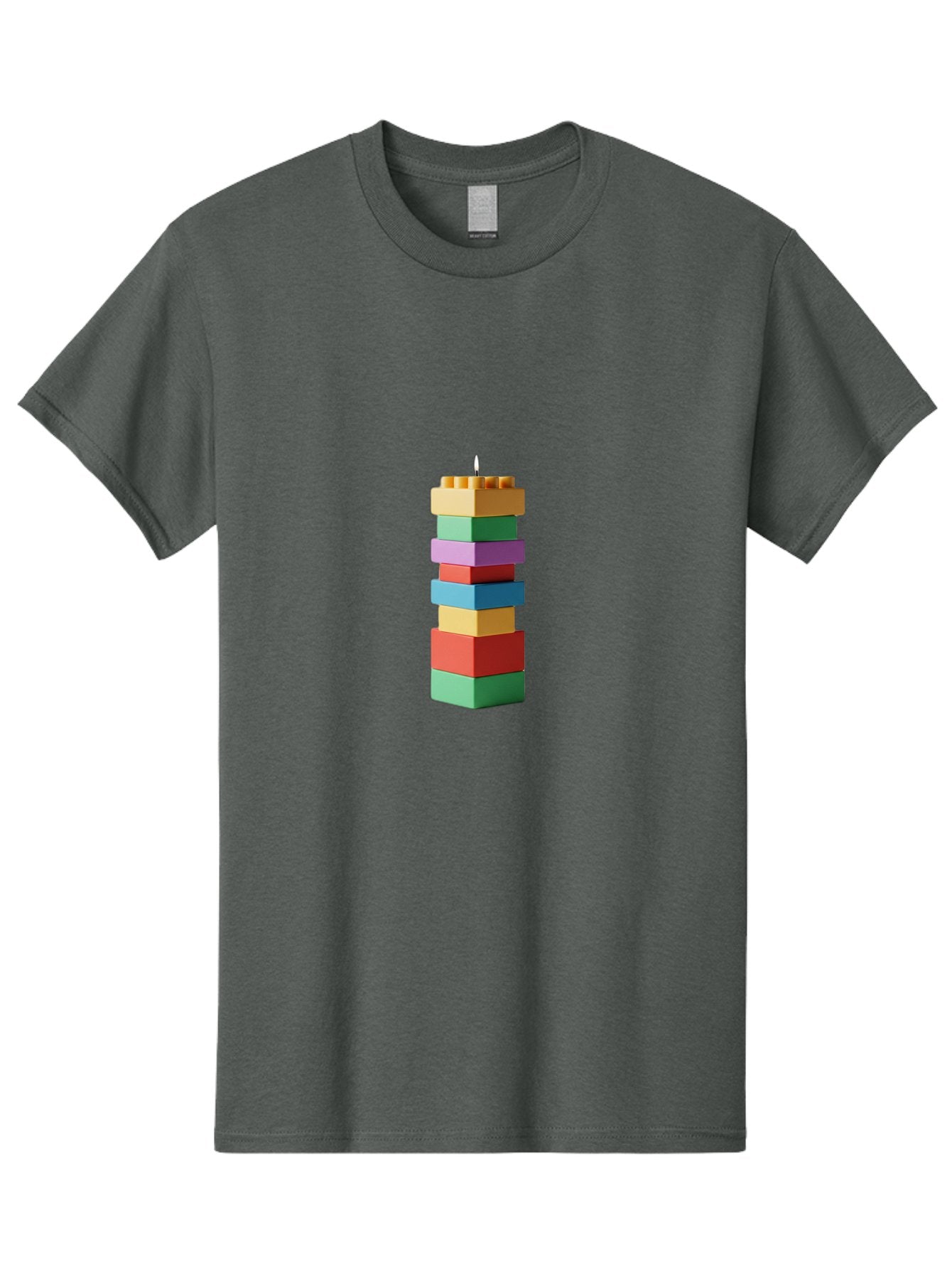 Building-Blocks-Candle Men'S Graphic Tee, 100% Cotton, Comfortable Casual Summer Wear, Machine Washable, Vintage Camera, Old Camera, Antique Camera, Black Camera, Classic Photography, Photography Equipment, Nostalgic Device, Film Camera, Bah616 15