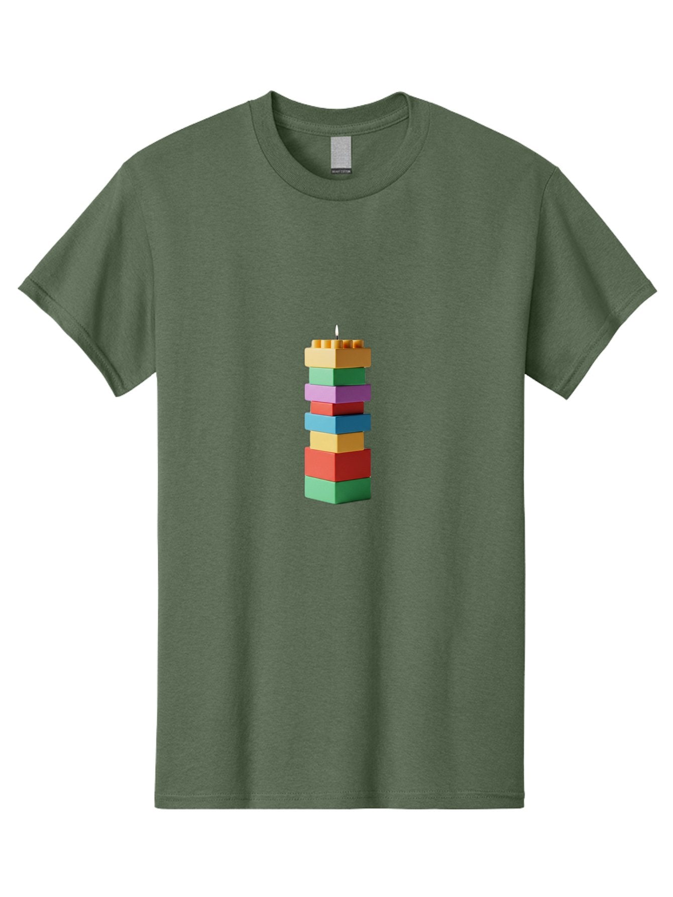 Building-Blocks-Candle Men'S Graphic Tee, 100% Cotton, Comfortable Casual Summer Wear, Machine Washable, Vintage Camera, Old Camera, Antique Camera, Black Camera, Classic Photography, Photography Equipment, Nostalgic Device, Film Camera, Bah616 13