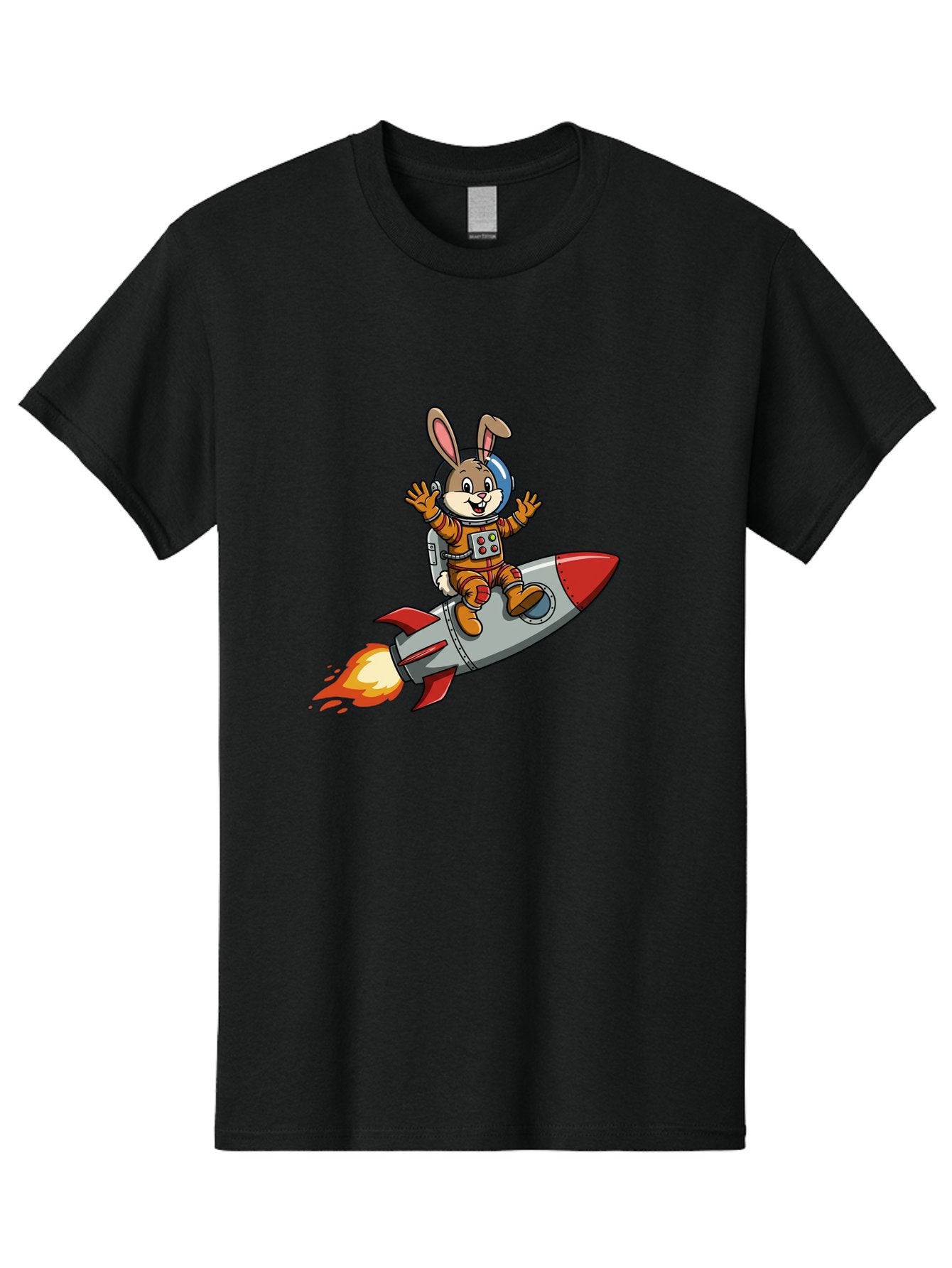 Bunny-Astronaut-8 Men'S Graphic Tee, 100% Cotton, Comfortable Casual Summer Wear, Machine Washable, Vintage Camera, Old Camera, Antique Camera, Black Camera, Classic Photography, Photography Equipment, Nostalgic Device, Film Camera, Camera Art Bah625 6