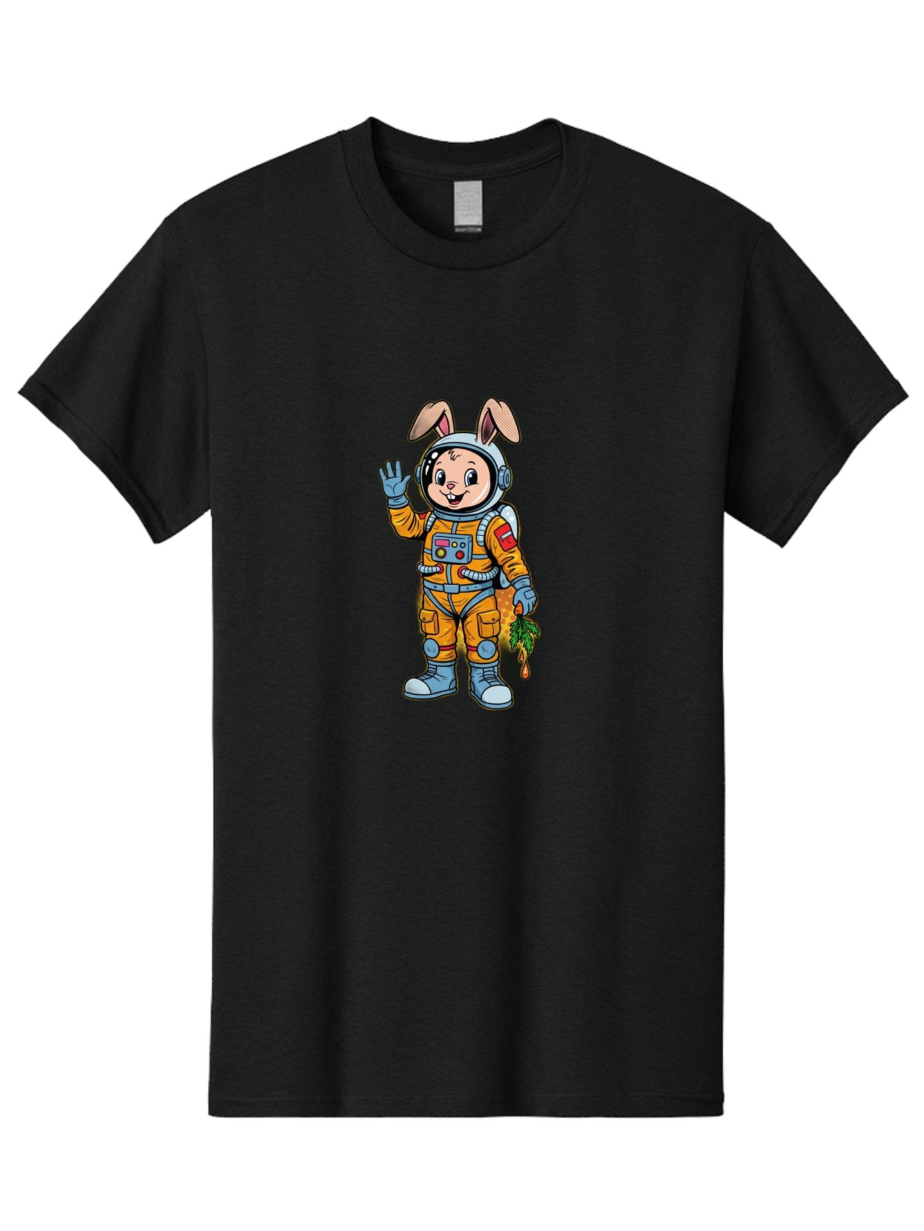 Bunny-In-Space-Suit Men'S Graphic Tee, 100% Cotton, Comfortable Casual Summer Wear, Machine Washable, Vintage Camera, Old Camera, Antique Camera, Black Camera, Classic Photography, Photography Equipment, Nostalgic Device, Film Camera, Bah629 6