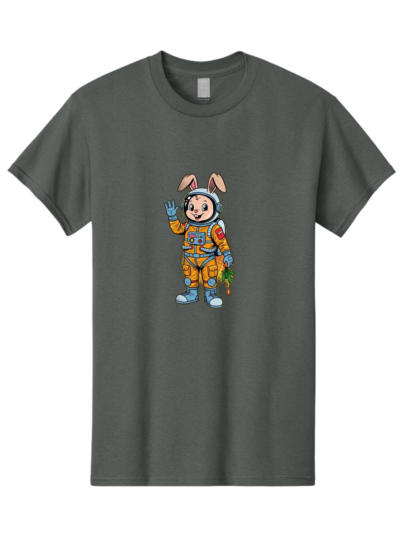 Bunny-In-Space-Suit Men'S Graphic Tee, 100% Cotton, Comfortable Casual Summer Wear, Machine Washable, Vintage Camera, Old Camera, Antique Camera, Black Camera, Classic Photography, Photography Equipment, Nostalgic Device, Film Camera, Bah629