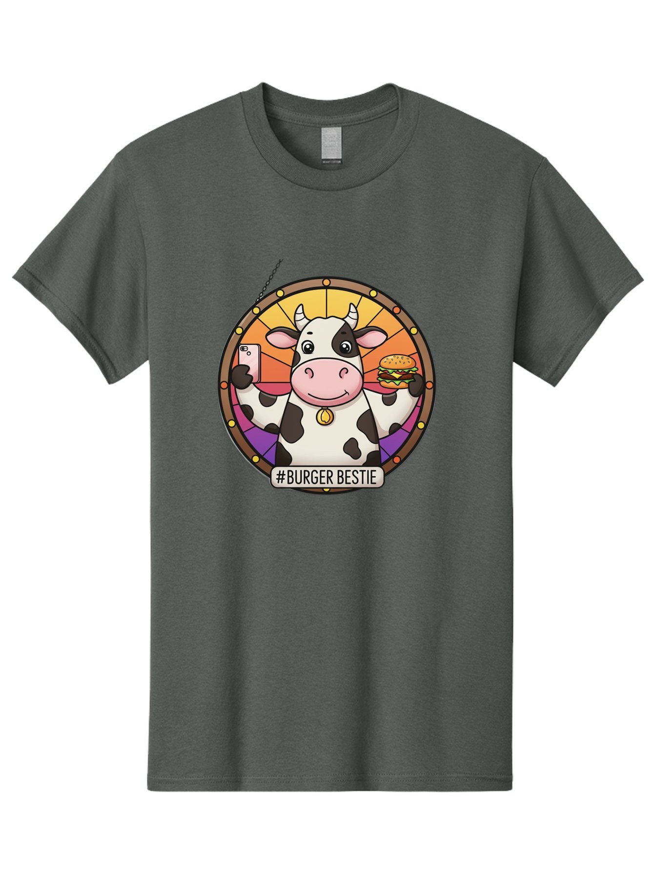 Burger-Bestie-Cow Men'S Graphic Tee, 100% Cotton, Comfortable Casual Summer Wear, Machine Washable, Vintage Camera, Old Camera, Antique Camera, Black Camera, Classic Photography, Photography Equipment, Nostalgic Device, Film Camera, Camera Art Bah631 9