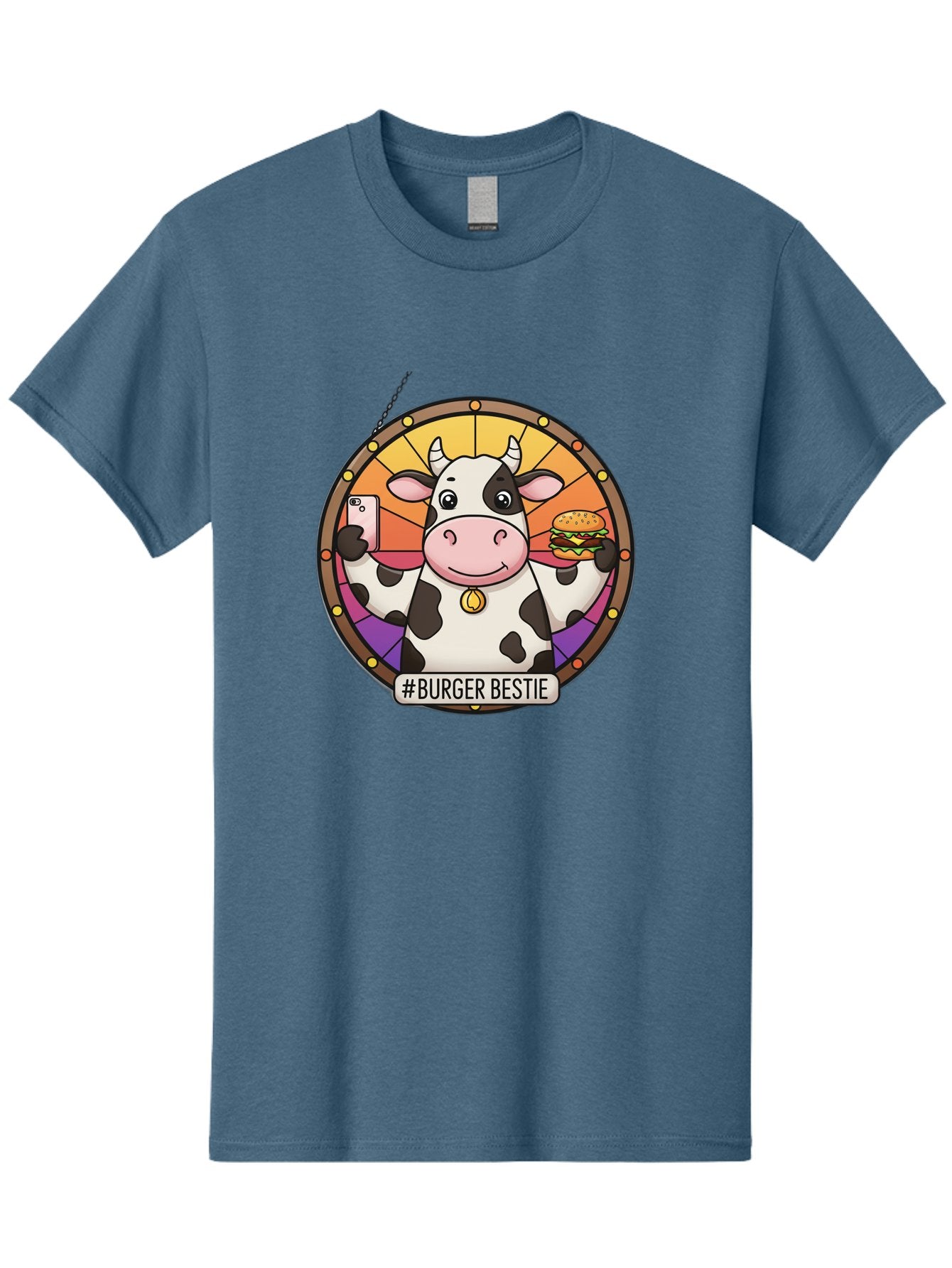 Burger-Bestie-Cow Men'S Graphic Tee, 100% Cotton, Comfortable Casual Summer Wear, Machine Washable, Vintage Camera, Old Camera, Antique Camera, Black Camera, Classic Photography, Photography Equipment, Nostalgic Device, Film Camera, Camera Art Bah631 11