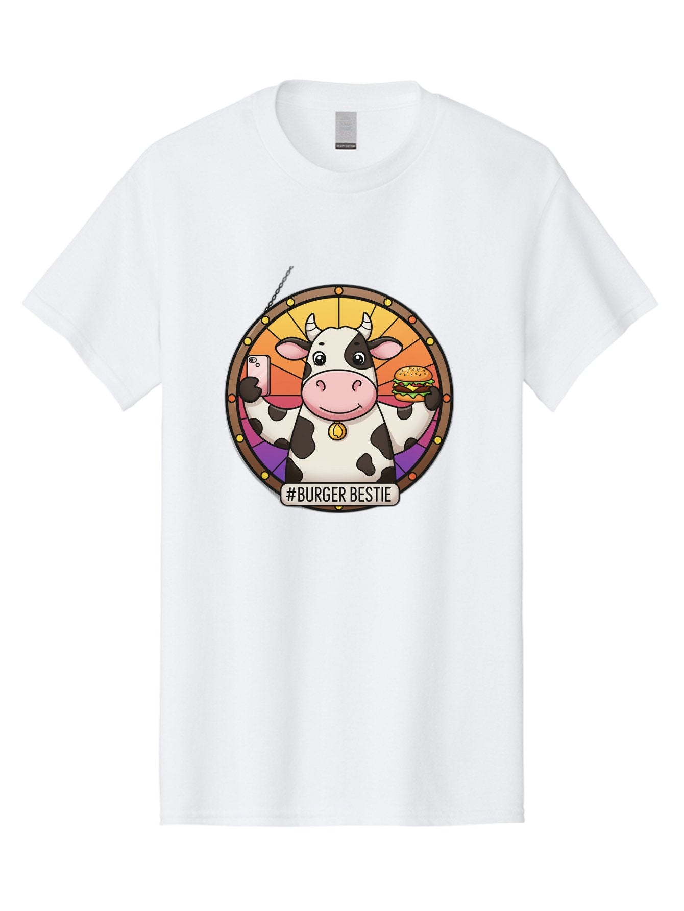 Burger-Bestie-Cow Men'S Graphic Tee, 100% Cotton, Comfortable Casual Summer Wear, Machine Washable, Vintage Camera, Old Camera, Antique Camera, Black Camera, Classic Photography, Photography Equipment, Nostalgic Device, Film Camera, Camera Art Bah631 13