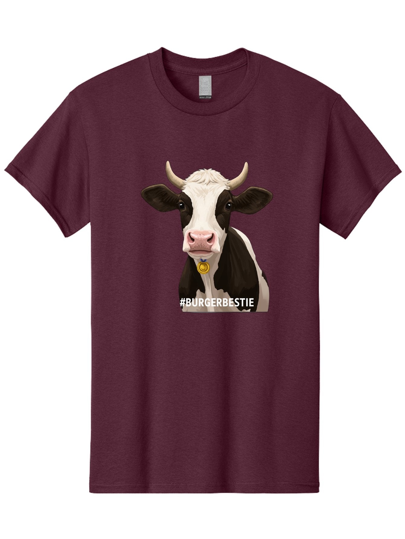 Burgerbestie-Cow-1 Men'S Graphic Tee, 100% Cotton, Comfortable Casual Summer Wear, Machine Washable, Vintage Camera, Old Camera, Antique Camera, Black Camera, Classic Photography, Photography Equipment, Nostalgic Device, Film Camera, Bah635 3