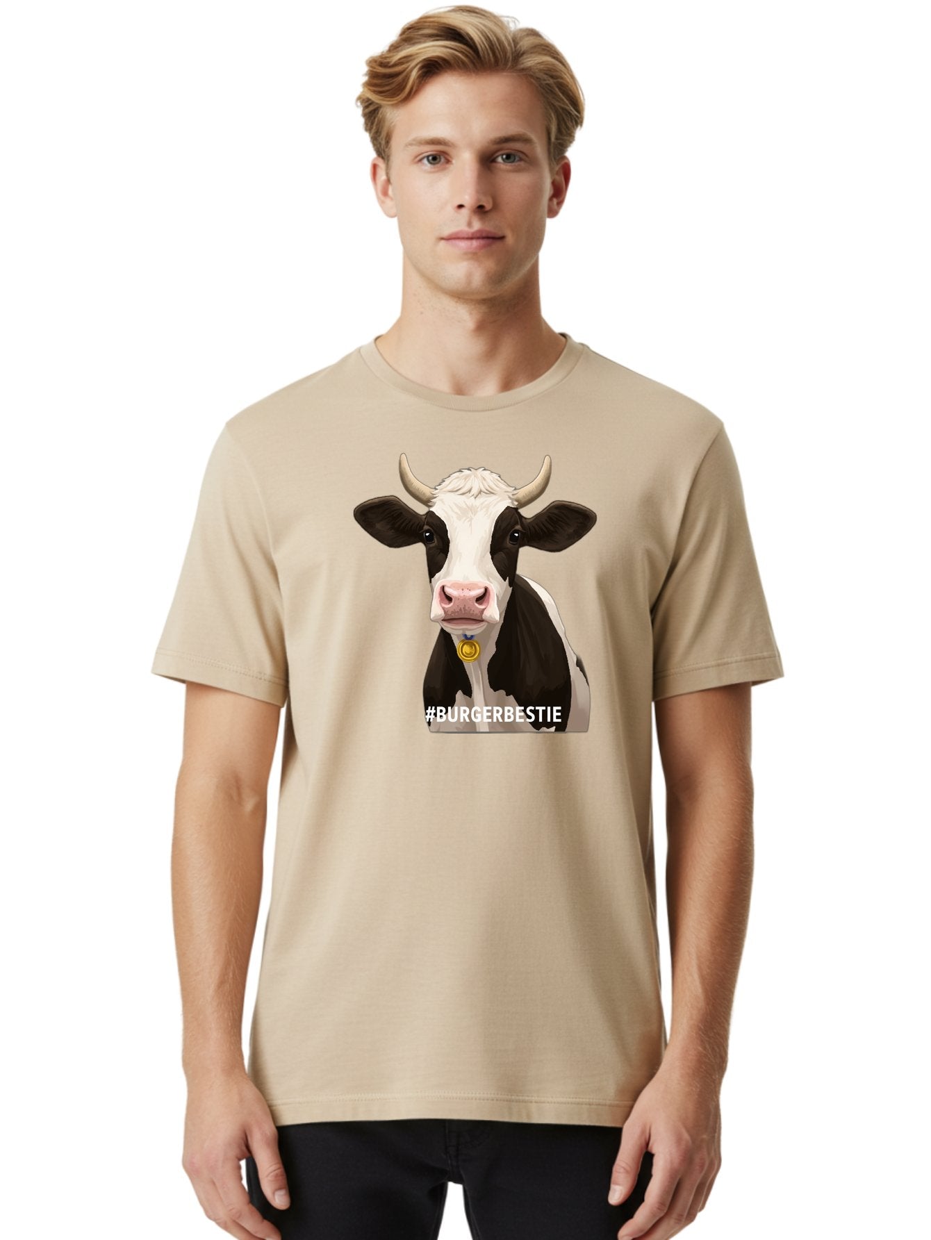 Burgerbestie-Cow-1 Men'S Graphic Tee, 100% Cotton, Comfortable Casual Summer Wear, Machine Washable, Vintage Camera, Old Camera, Antique Camera, Black Camera, Classic Photography, Photography Equipment, Nostalgic Device, Film Camera, Bah635 16