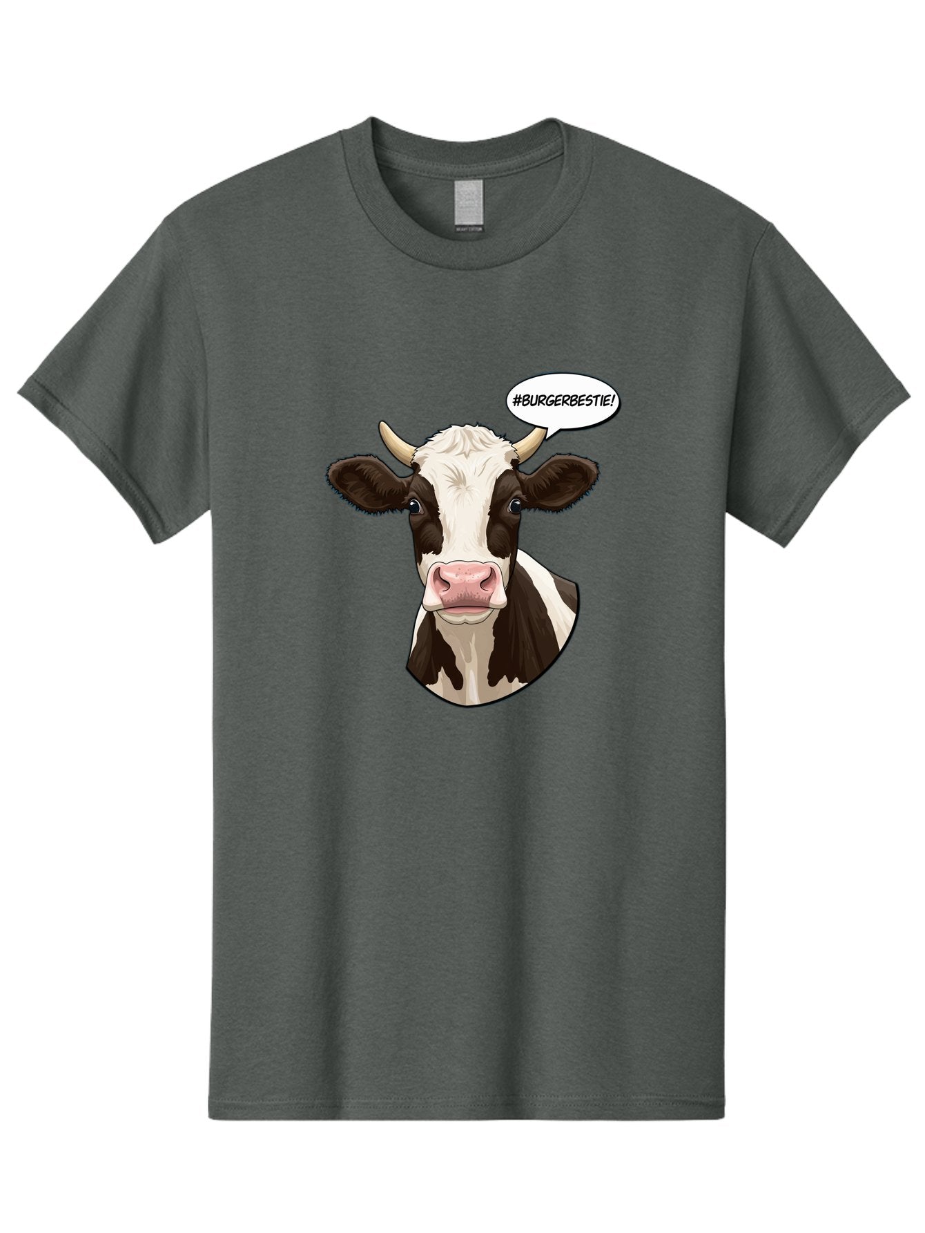Burgerbestie-Cow-2 Men'S Graphic Tee, 100% Cotton, Comfortable Casual Summer Wear, Machine Washable, Vintage Camera, Old Camera, Antique Camera, Black Camera, Classic Photography, Photography Equipment, Nostalgic Device, Film Camera, Bah636 15