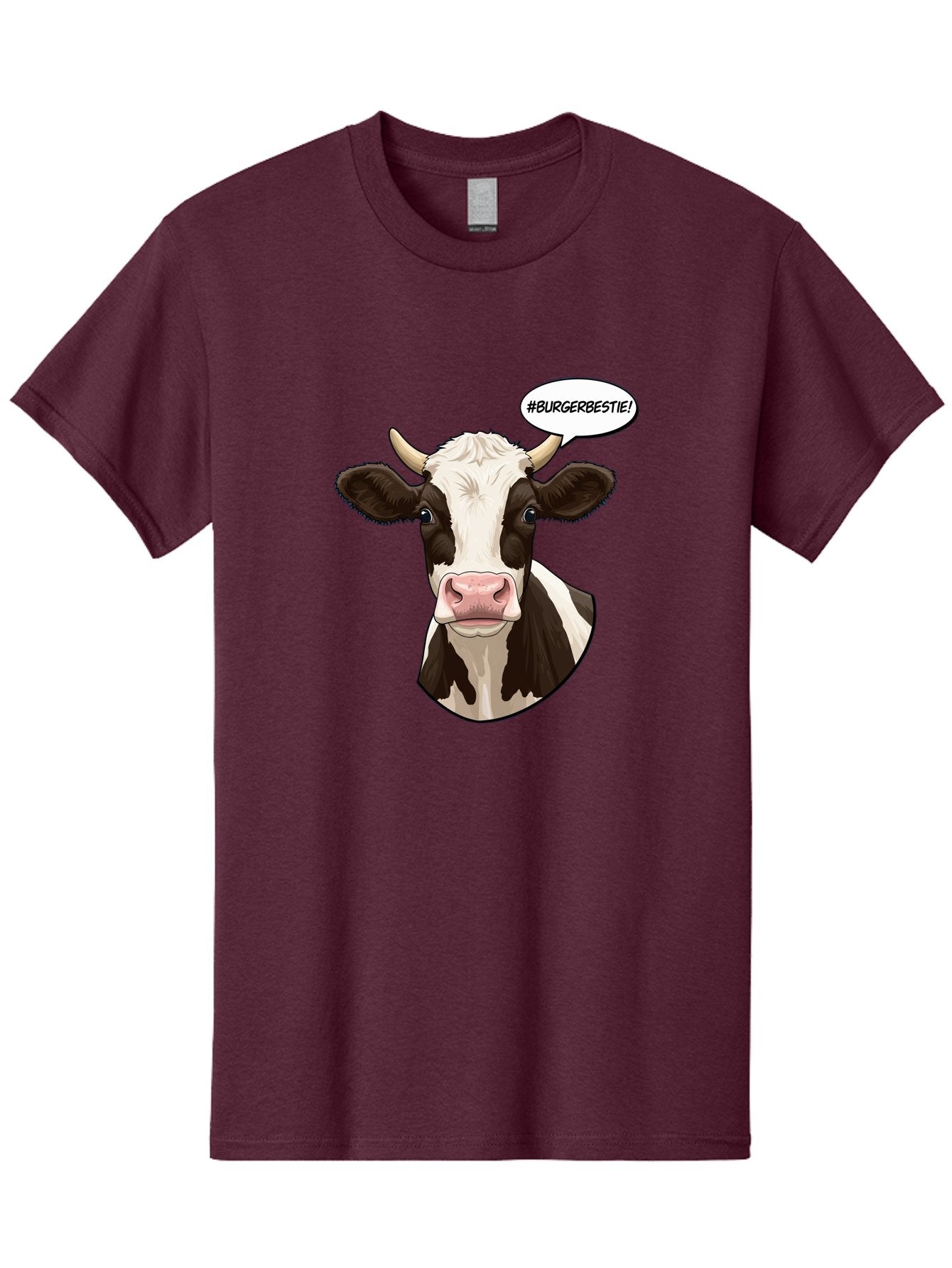 Burgerbestie-Cow-2 Men'S Graphic Tee, 100% Cotton, Comfortable Casual Summer Wear, Machine Washable, Vintage Camera, Old Camera, Antique Camera, Black Camera, Classic Photography, Photography Equipment, Nostalgic Device, Film Camera, Bah636 9