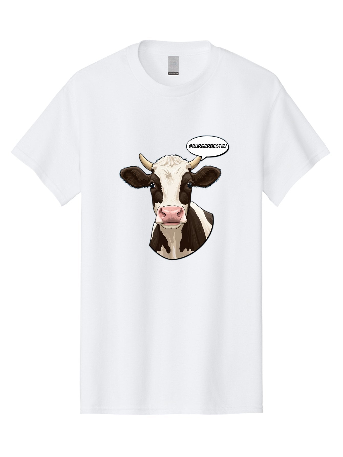 Burgerbestie-Cow-2 Men'S Graphic Tee, 100% Cotton, Comfortable Casual Summer Wear, Machine Washable, Vintage Camera, Old Camera, Antique Camera, Black Camera, Classic Photography, Photography Equipment, Nostalgic Device, Film Camera, Bah636 3