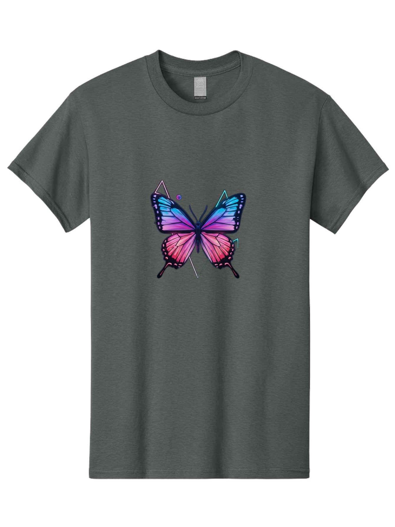 Butterfly-1 Men'S Graphic Tee, 100% Cotton, Comfortable Casual Summer Wear, Machine Washable, Vintage Camera, Old Camera, Antique Camera, Black Camera, Classic Photography, Photography Equipment, Nostalgic Device, Film Camera, Camera Art Bah641 6