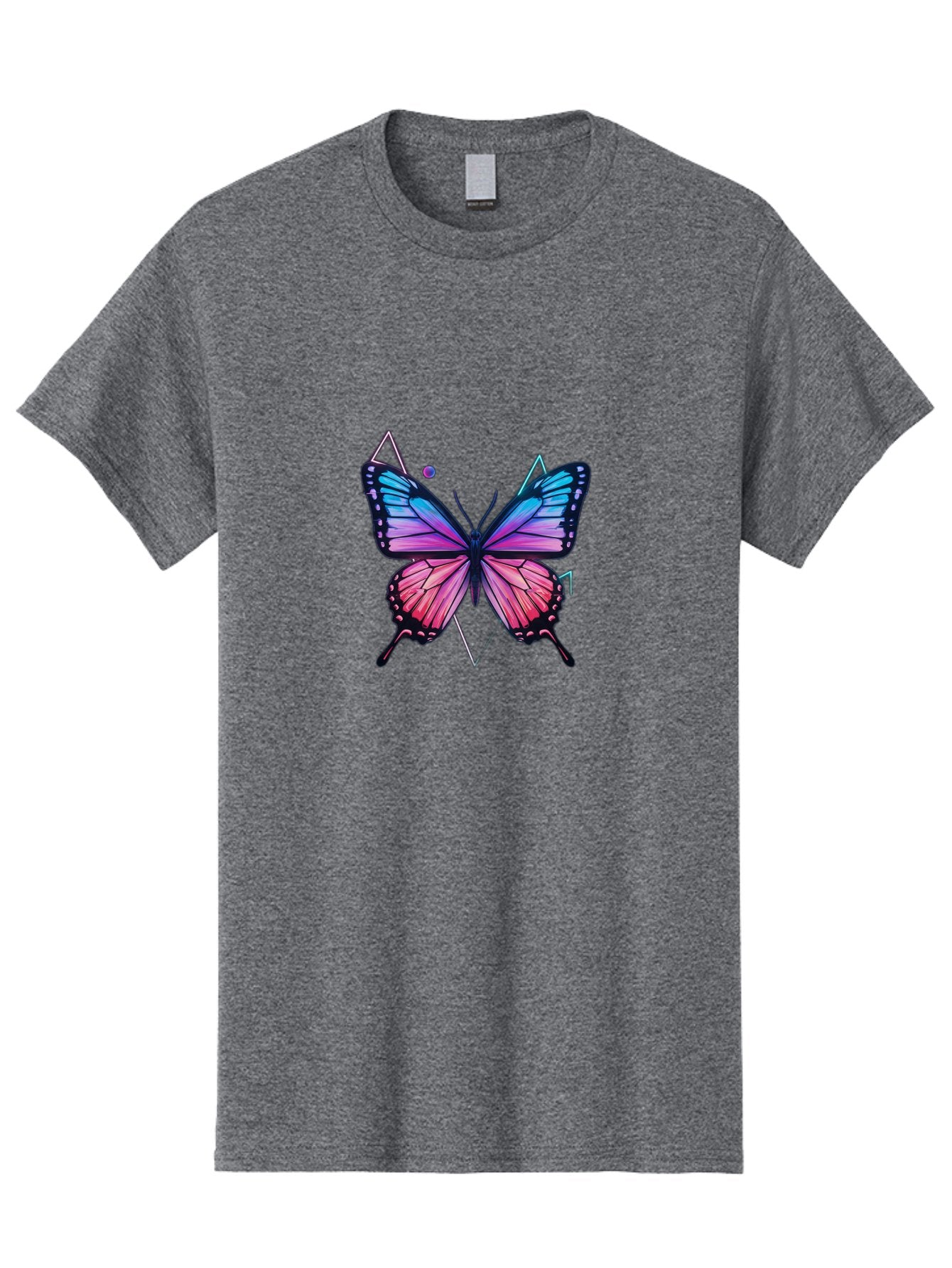 Butterfly-1 Men'S Graphic Tee, 100% Cotton, Comfortable Casual Summer Wear, Machine Washable, Vintage Camera, Old Camera, Antique Camera, Black Camera, Classic Photography, Photography Equipment, Nostalgic Device, Film Camera, Camera Art Bah641 11