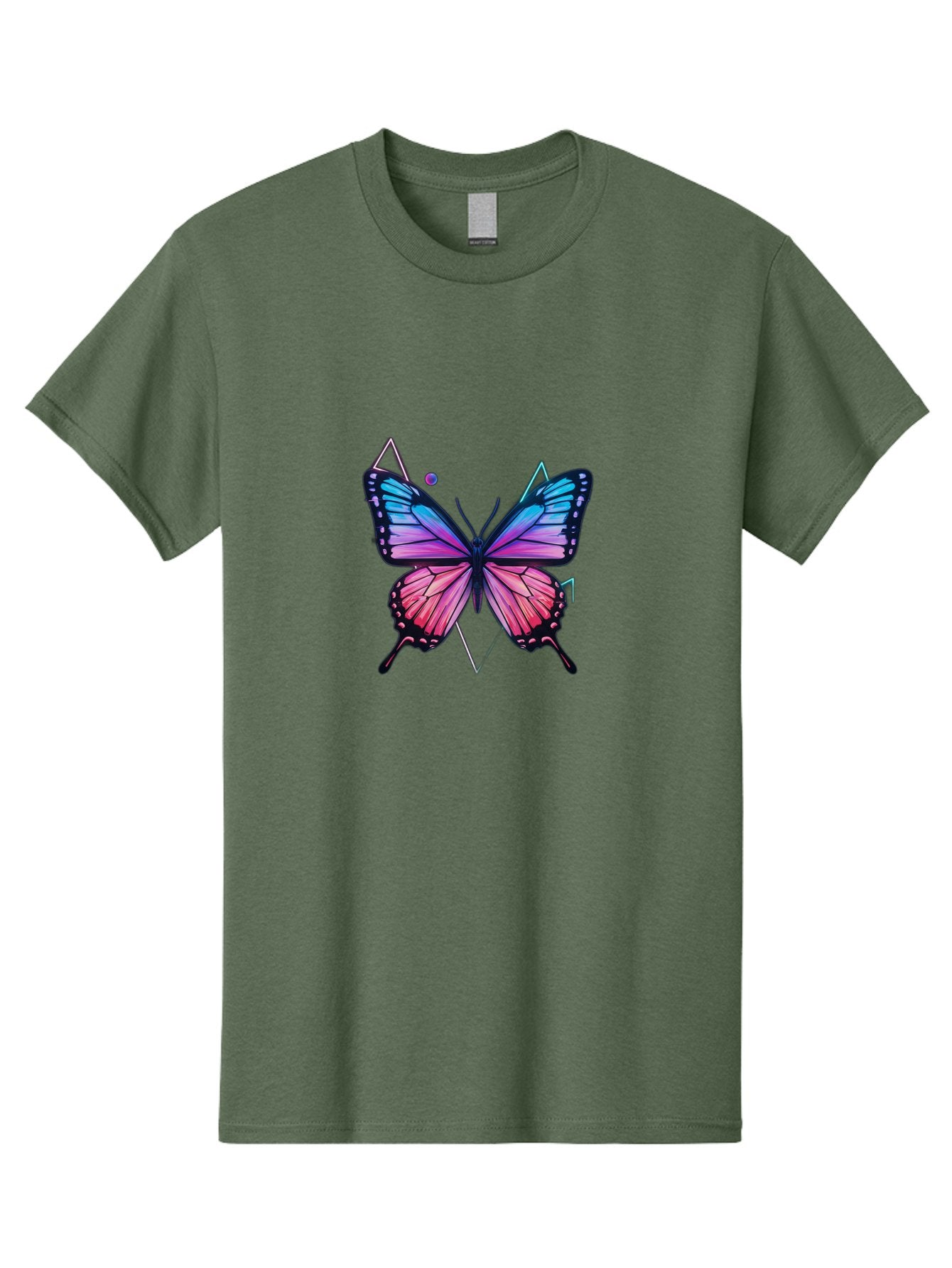 Butterfly-1 Men'S Graphic Tee, 100% Cotton, Comfortable Casual Summer Wear, Machine Washable, Vintage Camera, Old Camera, Antique Camera, Black Camera, Classic Photography, Photography Equipment, Nostalgic Device, Film Camera, Camera Art Bah641 7