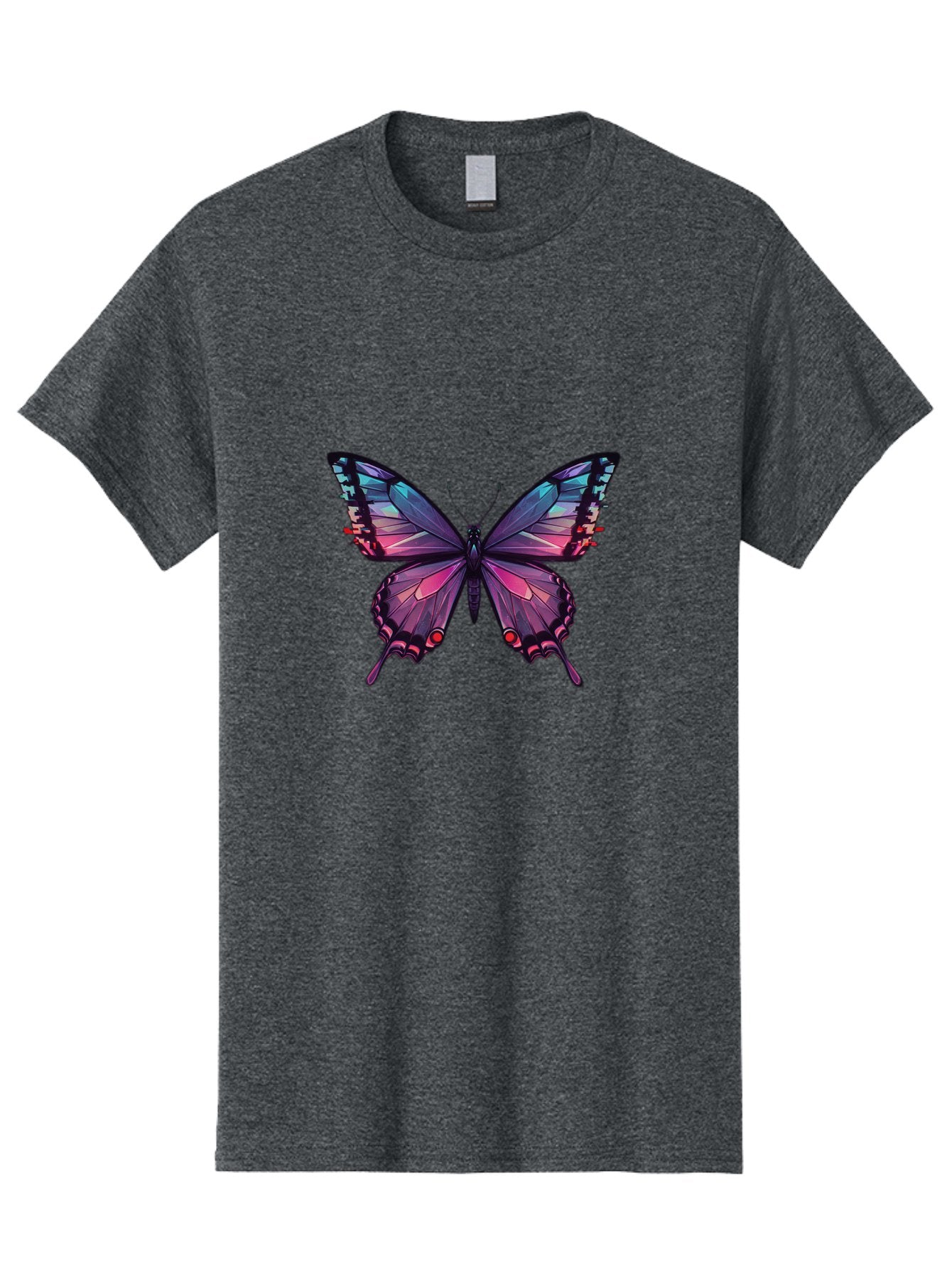 Butterfly-10 Men'S Graphic Tee, 100% Cotton, Comfortable Casual Summer Wear, Machine Washable, Vintage Camera, Old Camera, Antique Camera, Black Camera, Classic Photography, Photography Equipment, Nostalgic Device, Film Camera, Camera Art Bah642 6