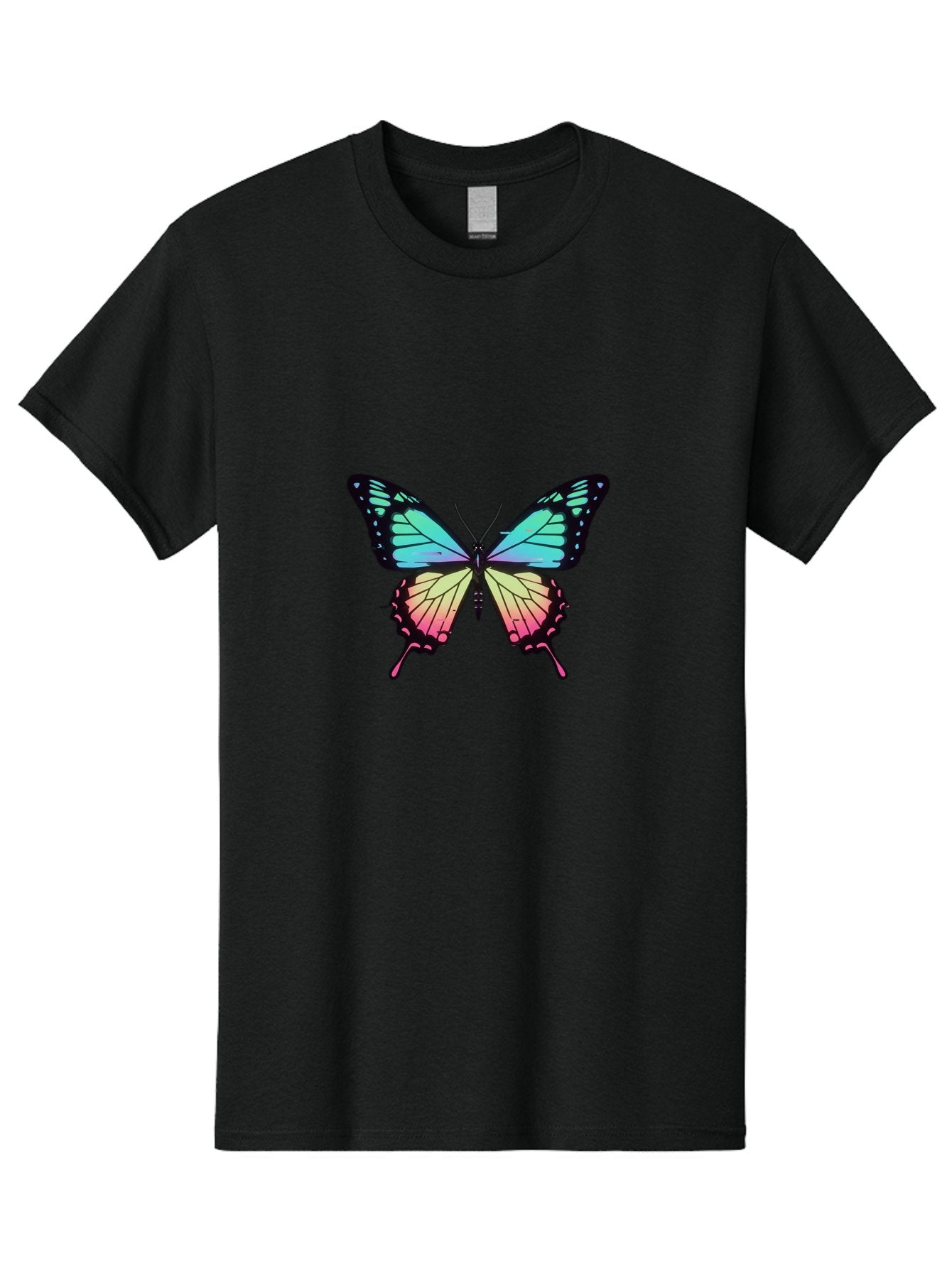 Butterfly-11 Men'S Graphic Tee, 100% Cotton, Comfortable Casual Summer Wear, Machine Washable, Vintage Camera, Old Camera, Antique Camera, Black Camera, Classic Photography, Photography Equipment, Nostalgic Device, Film Camera, Camera Art Bah643 10