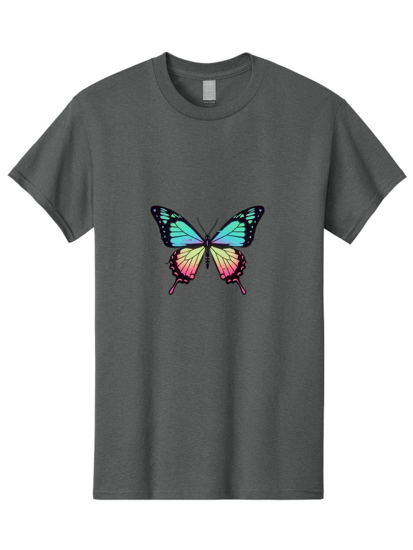 Butterfly-11 Men'S Graphic Tee, 100% Cotton, Comfortable Casual Summer Wear, Machine Washable, Vintage Camera, Old Camera, Antique Camera, Black Camera, Classic Photography, Photography Equipment, Nostalgic Device, Film Camera, Camera Art Bah643 9