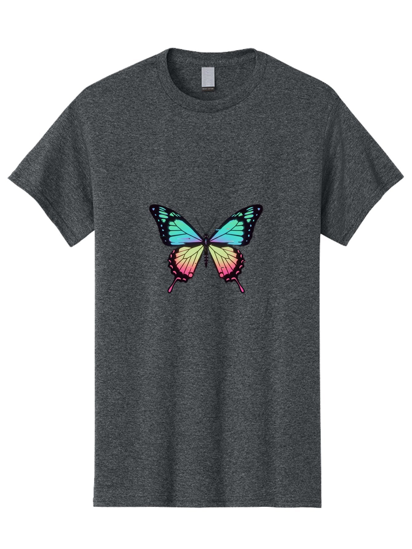 Butterfly-11 Men'S Graphic Tee, 100% Cotton, Comfortable Casual Summer Wear, Machine Washable, Vintage Camera, Old Camera, Antique Camera, Black Camera, Classic Photography, Photography Equipment, Nostalgic Device, Film Camera, Camera Art Bah643 4
