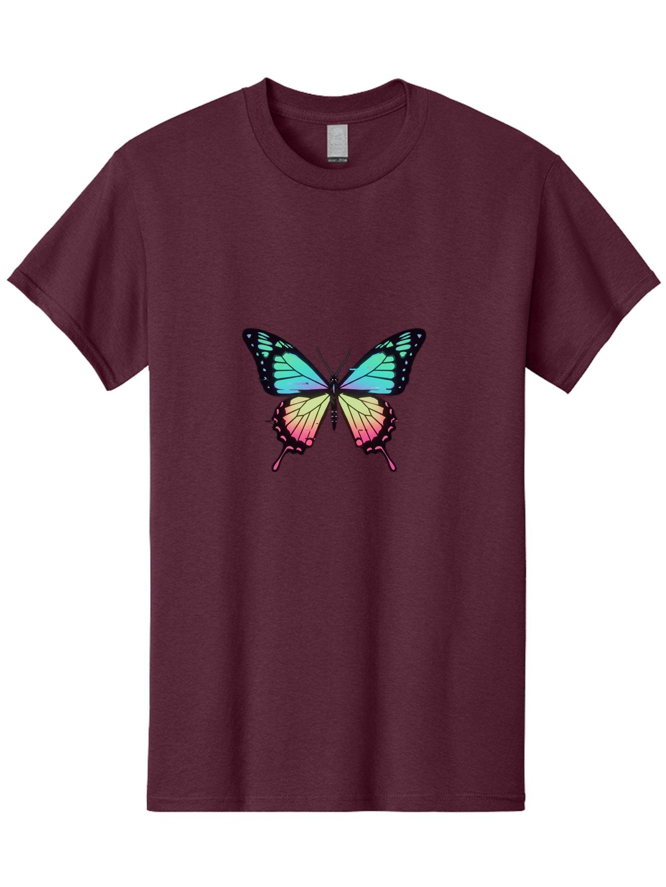 Butterfly-11 Men'S Graphic Tee, 100% Cotton, Comfortable Casual Summer Wear, Machine Washable, Vintage Camera, Old Camera, Antique Camera, Black Camera, Classic Photography, Photography Equipment, Nostalgic Device, Film Camera, Camera Art Bah643 12