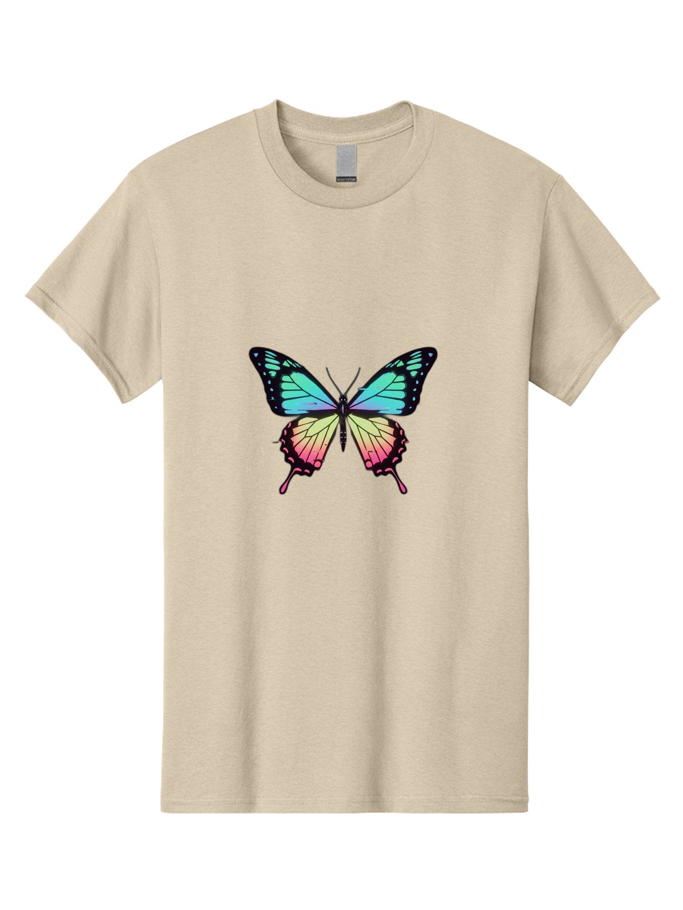 Butterfly-11 Men'S Graphic Tee, 100% Cotton, Comfortable Casual Summer Wear, Machine Washable, Vintage Camera, Old Camera, Antique Camera, Black Camera, Classic Photography, Photography Equipment, Nostalgic Device, Film Camera, Camera Art Bah643 3