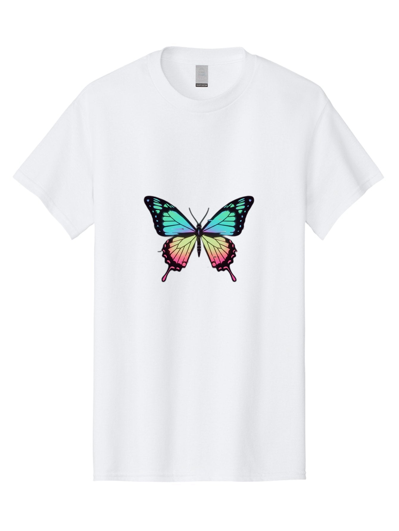 Butterfly-11 Men'S Graphic Tee, 100% Cotton, Comfortable Casual Summer Wear, Machine Washable, Vintage Camera, Old Camera, Antique Camera, Black Camera, Classic Photography, Photography Equipment, Nostalgic Device, Film Camera, Camera Art Bah643 7