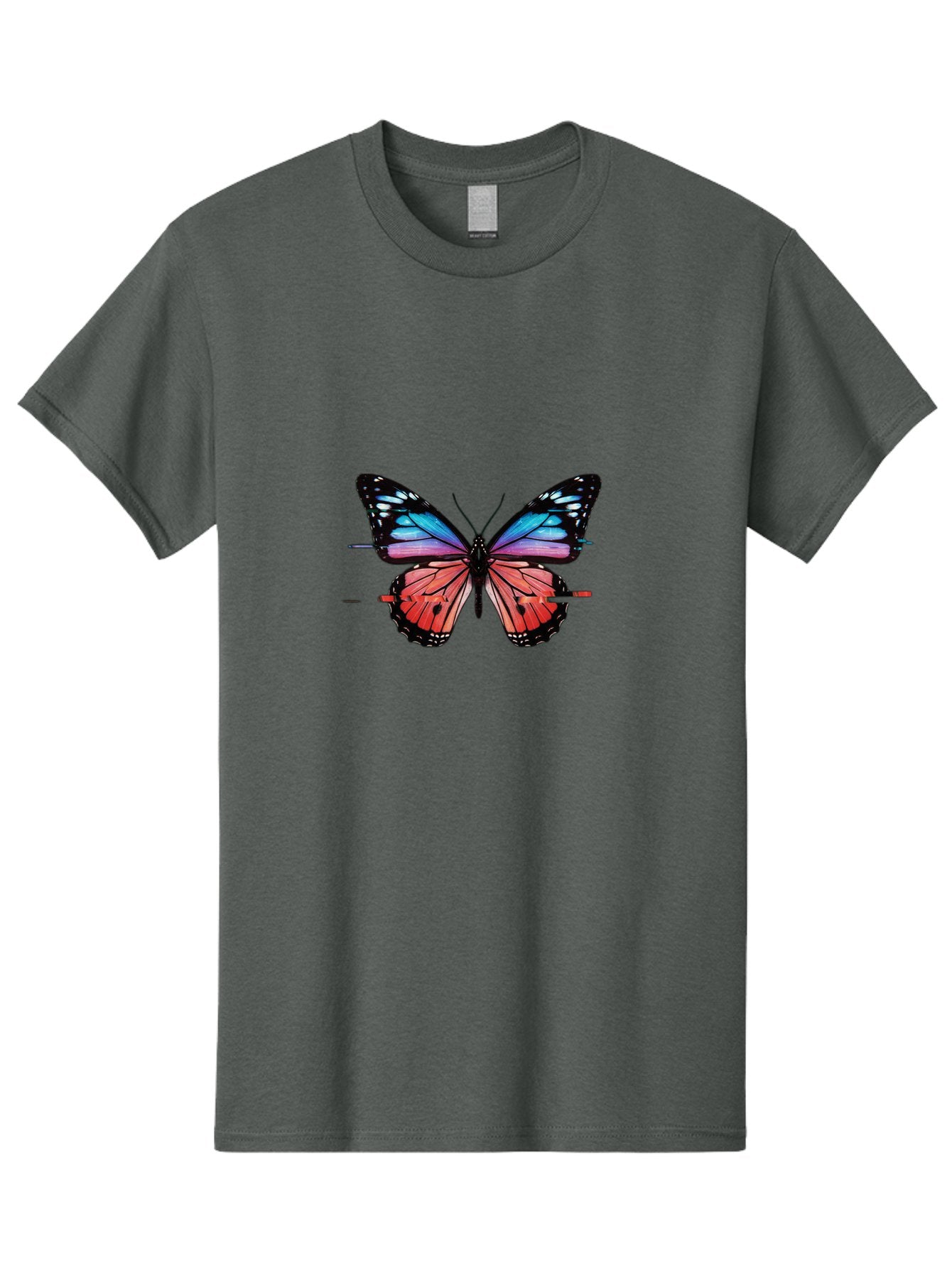 Butterfly-13 Men'S Graphic Tee, 100% Cotton, Comfortable Casual Summer Wear, Machine Washable, Vintage Camera, Old Camera, Antique Camera, Black Camera, Classic Photography, Photography Equipment, Nostalgic Device, Film Camera, Camera Art Bah645 4