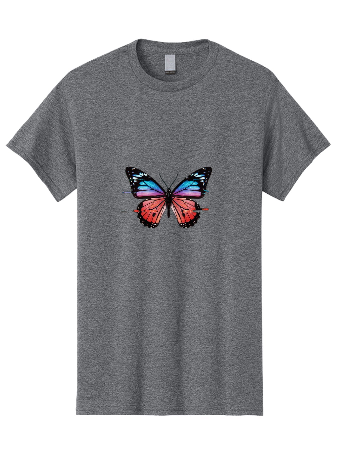 Butterfly-13 Men'S Graphic Tee, 100% Cotton, Comfortable Casual Summer Wear, Machine Washable, Vintage Camera, Old Camera, Antique Camera, Black Camera, Classic Photography, Photography Equipment, Nostalgic Device, Film Camera, Camera Art Bah645 14