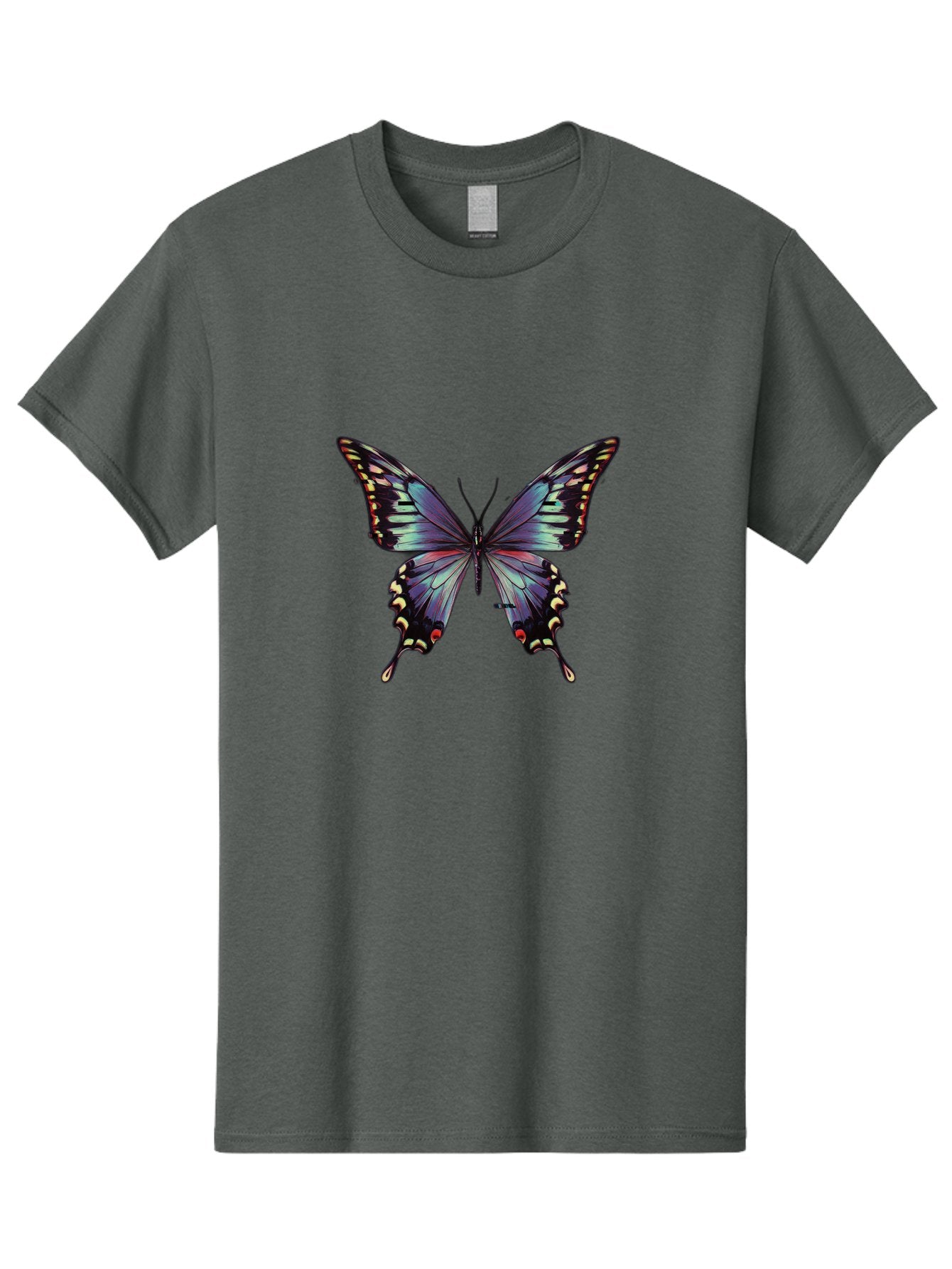 Butterfly-14 Men'S Graphic Tee, 100% Cotton, Comfortable Casual Summer Wear, Machine Washable, Vintage Camera, Old Camera, Antique Camera, Black Camera, Classic Photography, Photography Equipment, Nostalgic Device, Film Camera, Camera Art Bah646 10