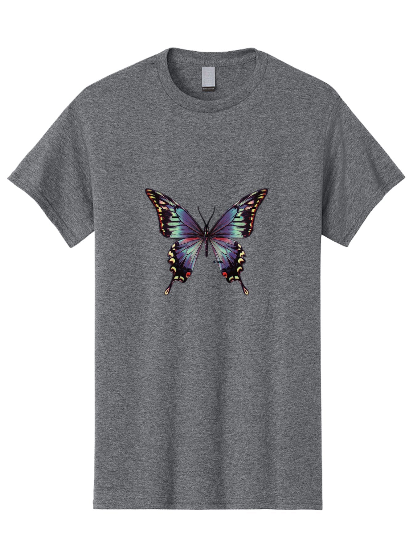 Butterfly-14 Men'S Graphic Tee, 100% Cotton, Comfortable Casual Summer Wear, Machine Washable, Vintage Camera, Old Camera, Antique Camera, Black Camera, Classic Photography, Photography Equipment, Nostalgic Device, Film Camera, Camera Art Bah646 11
