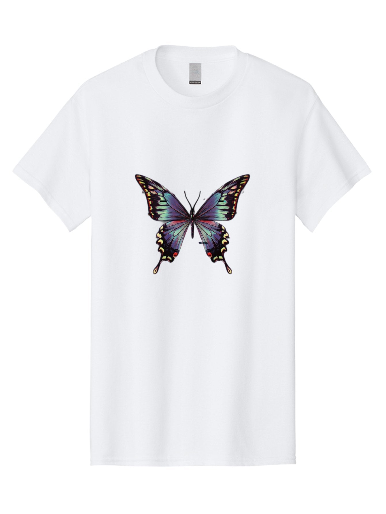 Butterfly-14 Men'S Graphic Tee, 100% Cotton, Comfortable Casual Summer Wear, Machine Washable, Vintage Camera, Old Camera, Antique Camera, Black Camera, Classic Photography, Photography Equipment, Nostalgic Device, Film Camera, Camera Art Bah646 4