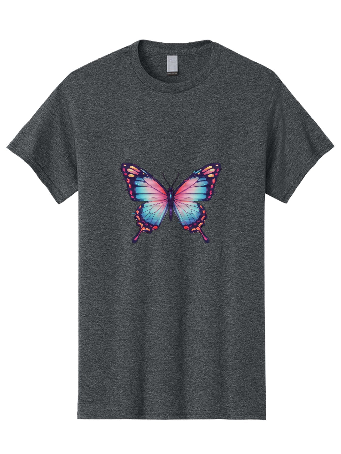 Butterfly-15 Men'S Graphic Tee, 100% Cotton, Comfortable Casual Summer Wear, Machine Washable, Vintage Camera, Old Camera, Antique Camera, Black Camera, Classic Photography, Photography Equipment, Nostalgic Device, Film Camera, Camera Art Bah647 14
