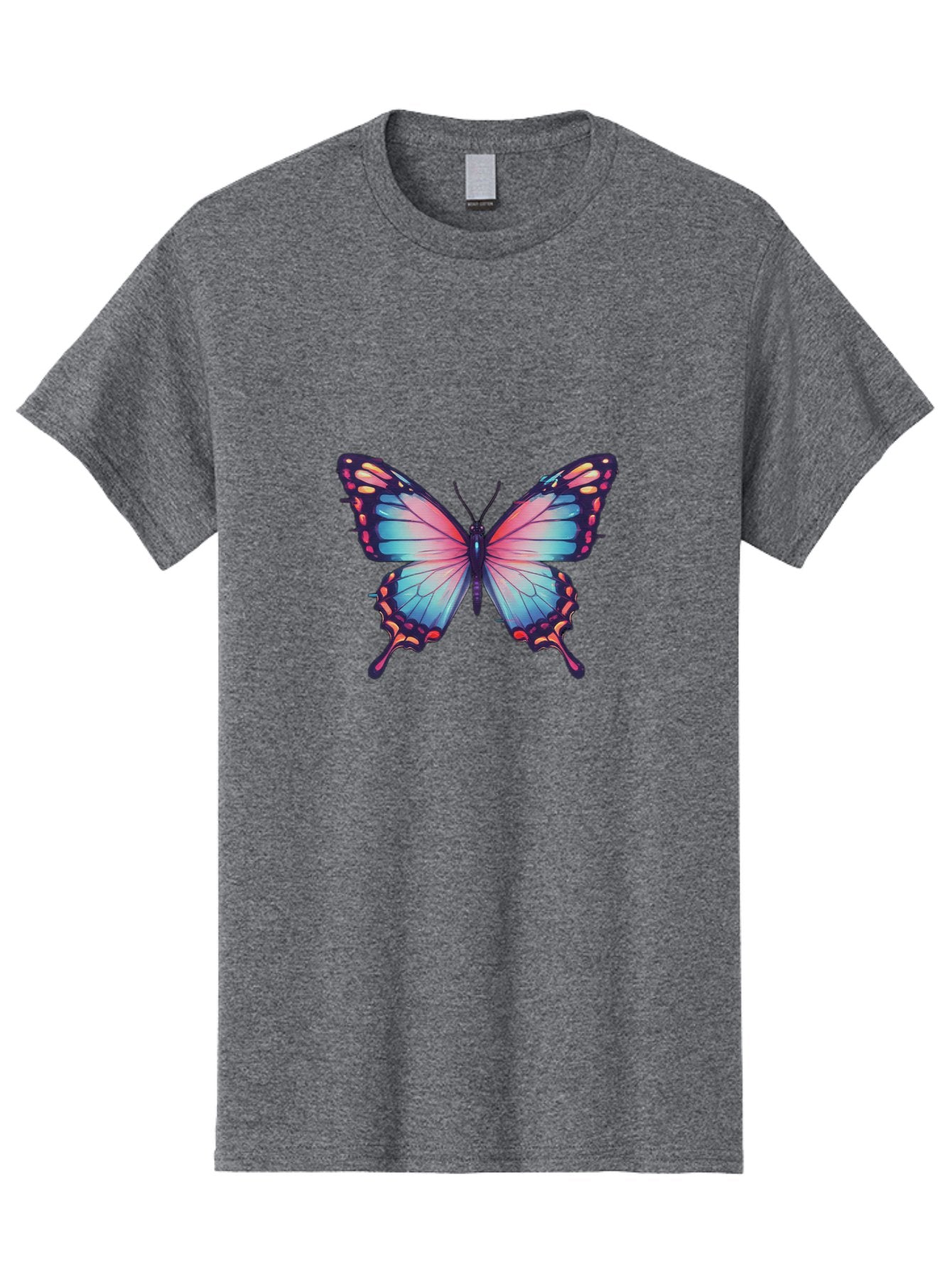 Butterfly-15 Men'S Graphic Tee, 100% Cotton, Comfortable Casual Summer Wear, Machine Washable, Vintage Camera, Old Camera, Antique Camera, Black Camera, Classic Photography, Photography Equipment, Nostalgic Device, Film Camera, Camera Art Bah647 12