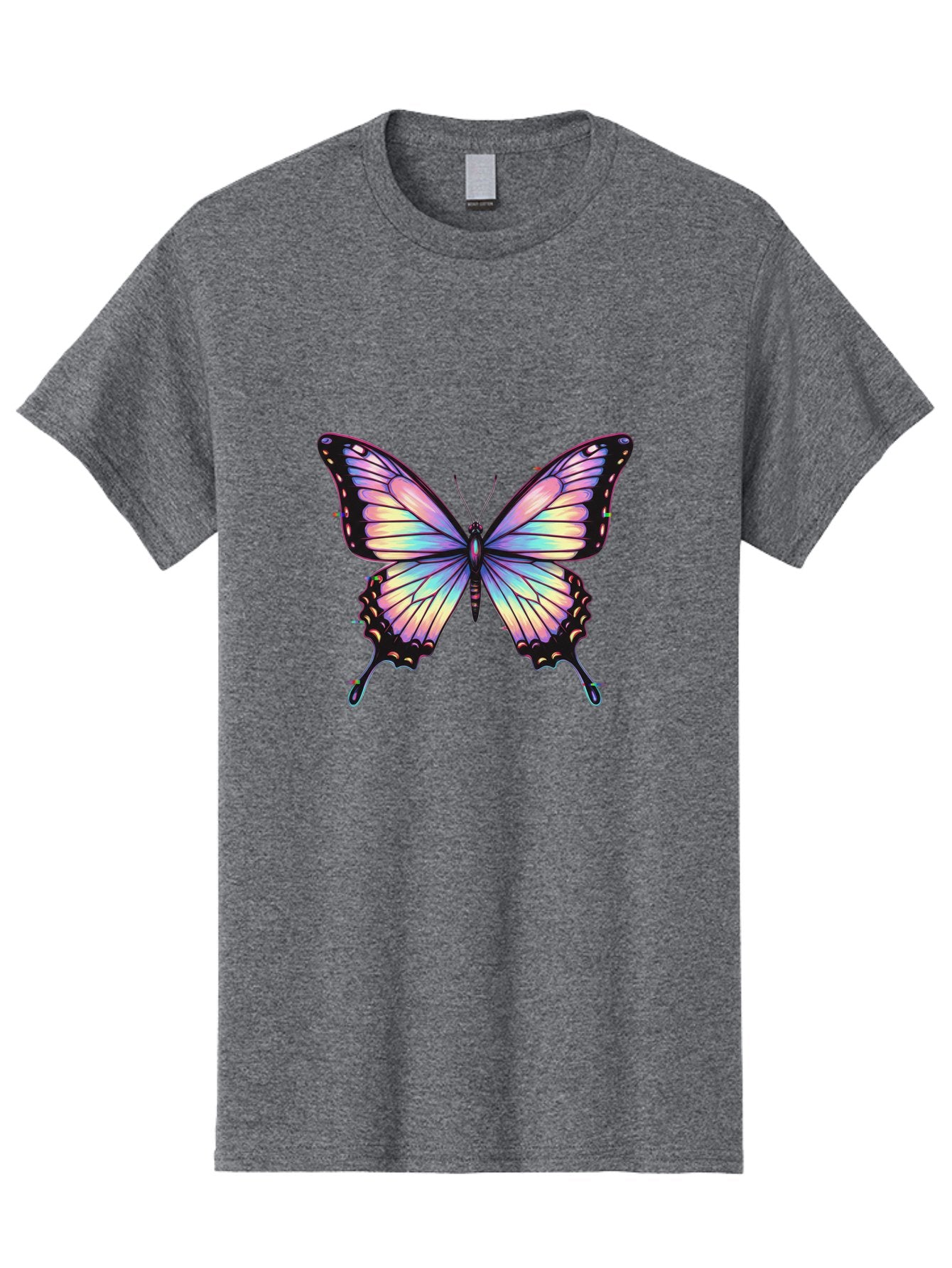 Butterfly-16 Men'S Graphic Tee, 100% Cotton, Comfortable Casual Summer Wear, Machine Washable, Vintage Camera, Old Camera, Antique Camera, Black Camera, Classic Photography, Photography Equipment, Nostalgic Device, Film Camera, Camera Art Bah648 14