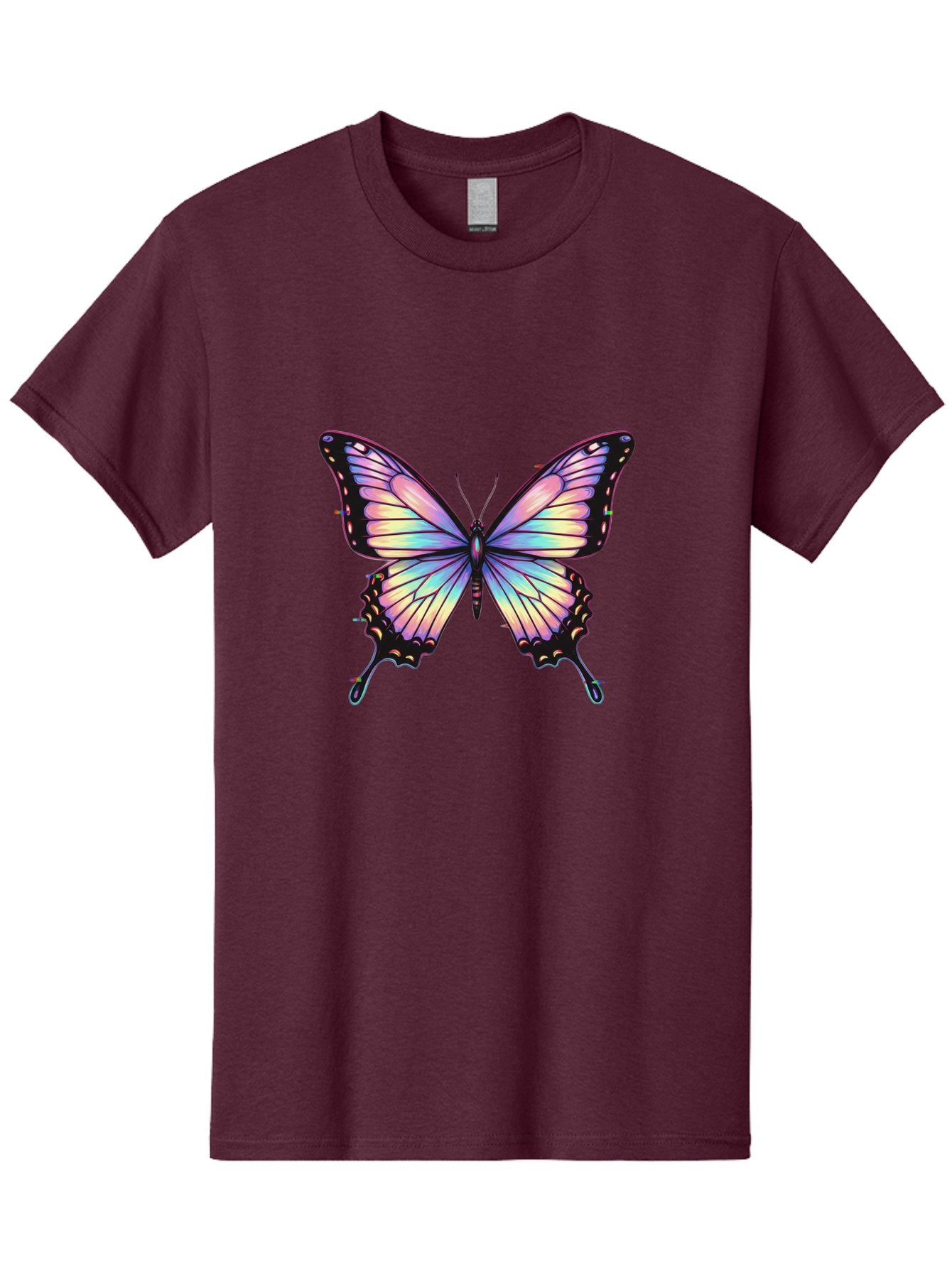 Butterfly-16 Men'S Graphic Tee, 100% Cotton, Comfortable Casual Summer Wear, Machine Washable, Vintage Camera, Old Camera, Antique Camera, Black Camera, Classic Photography, Photography Equipment, Nostalgic Device, Film Camera, Camera Art Bah648 15