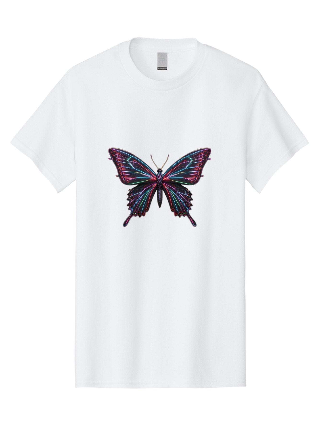 Butterfly-18 Men'S Graphic Tee, 100% Cotton, Comfortable Casual Summer Wear, Machine Washable, Vintage Camera, Old Camera, Antique Camera, Black Camera, Classic Photography, Photography Equipment, Nostalgic Device, Film Camera, Camera Art Bah650